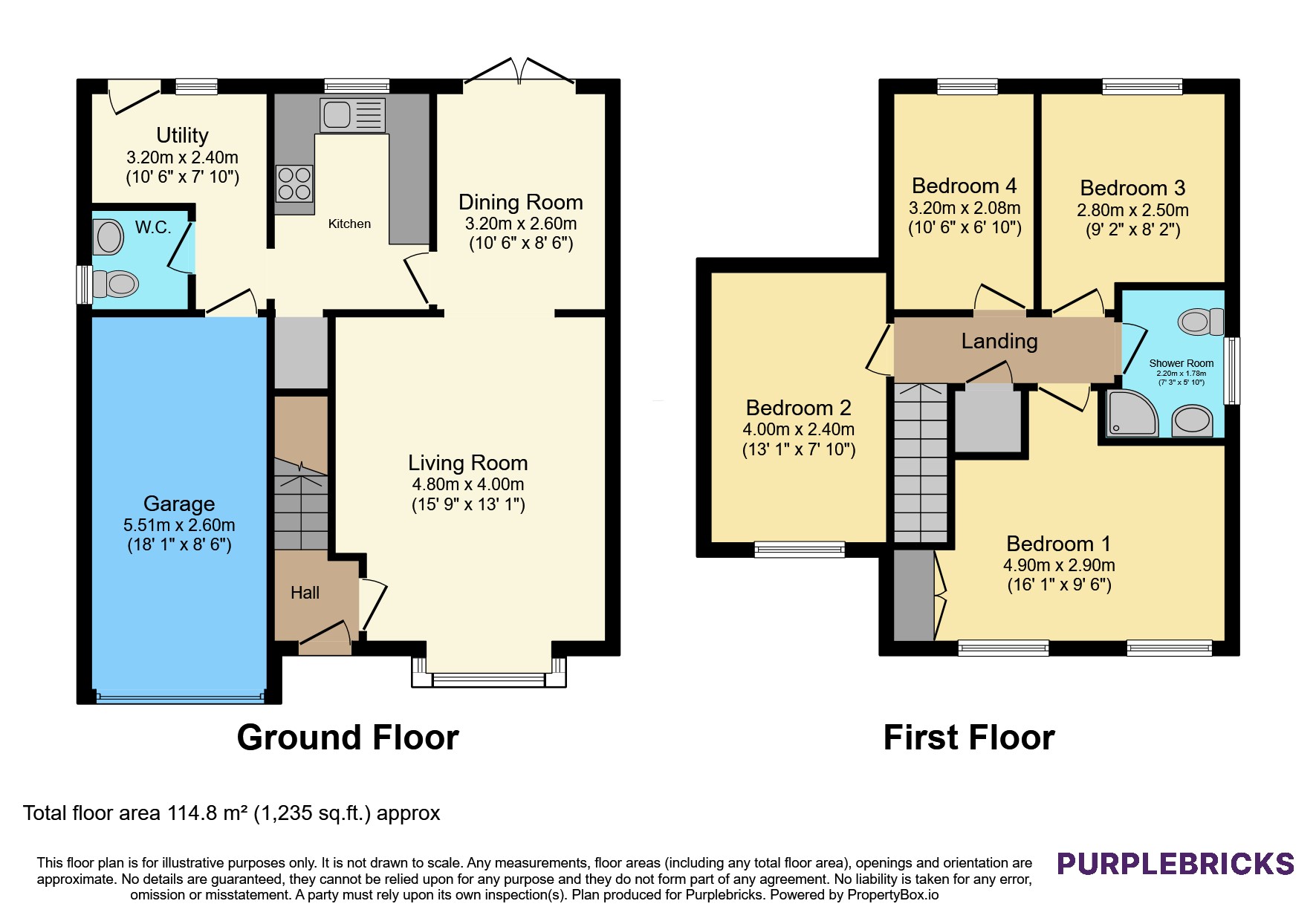 3, Farnsfield, Wigan floorplan