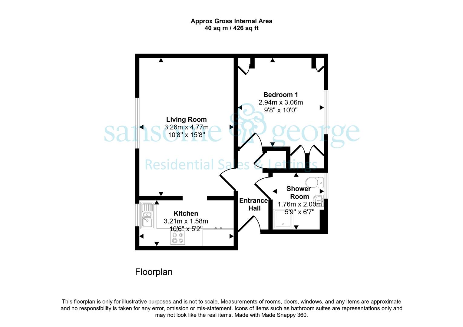 6, Gordon Palmer Court, Reading floorplan
