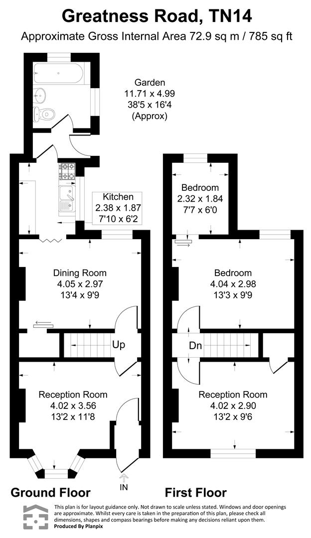 36, Greatness Road, Sevenoaks floorplan