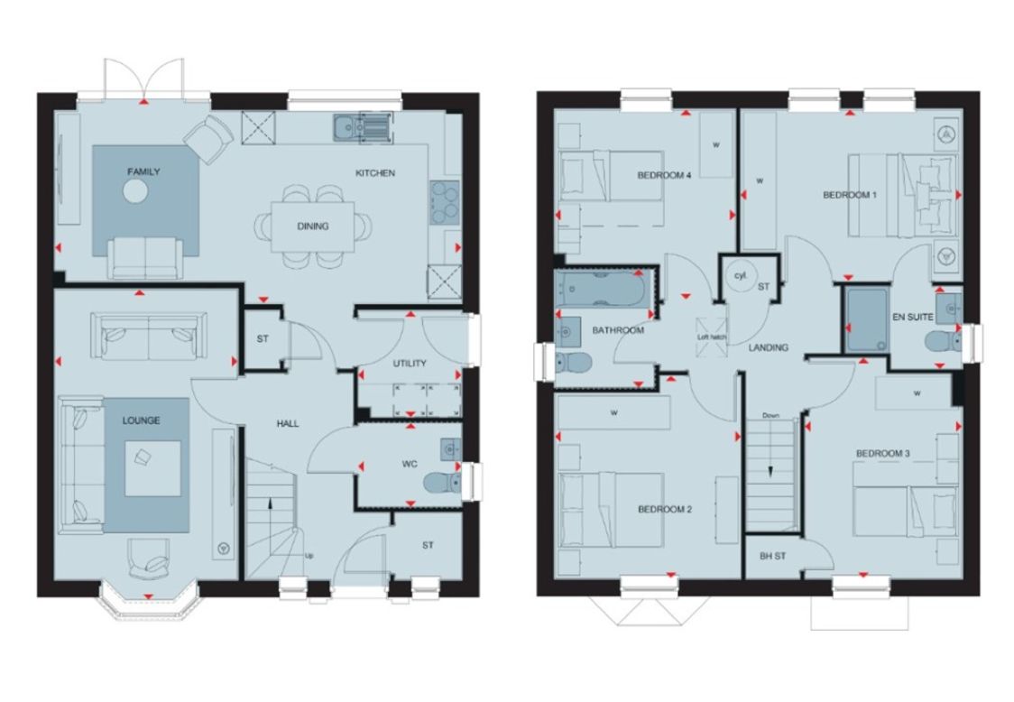 The Dunnet, Leventhorpe Chase, Sawbridgeworth floorplan
