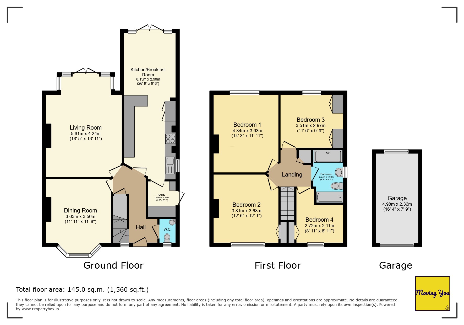 9 Church Avenue, Bristol floorplan