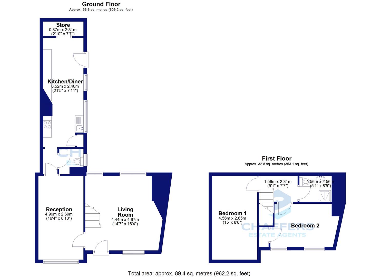 The Old Curiosity Shop, High Street, Sturminster Newton floorplan