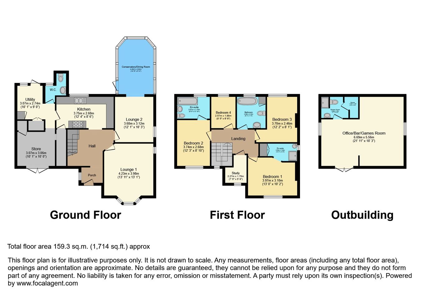 Cusworth Lane, Doncaster floorplan