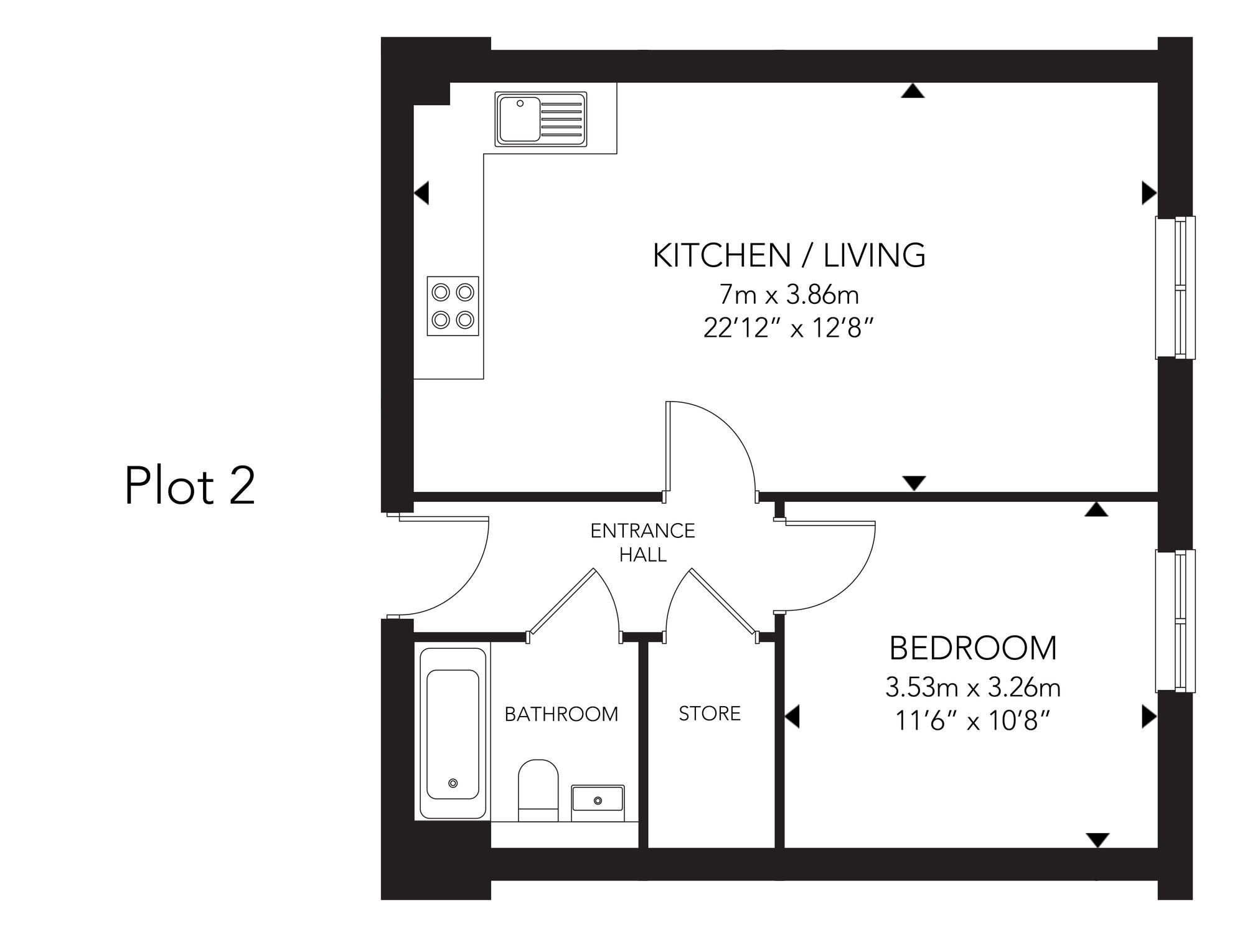 Plot 2, Blackhall Meadow, Billingshurst floorplan