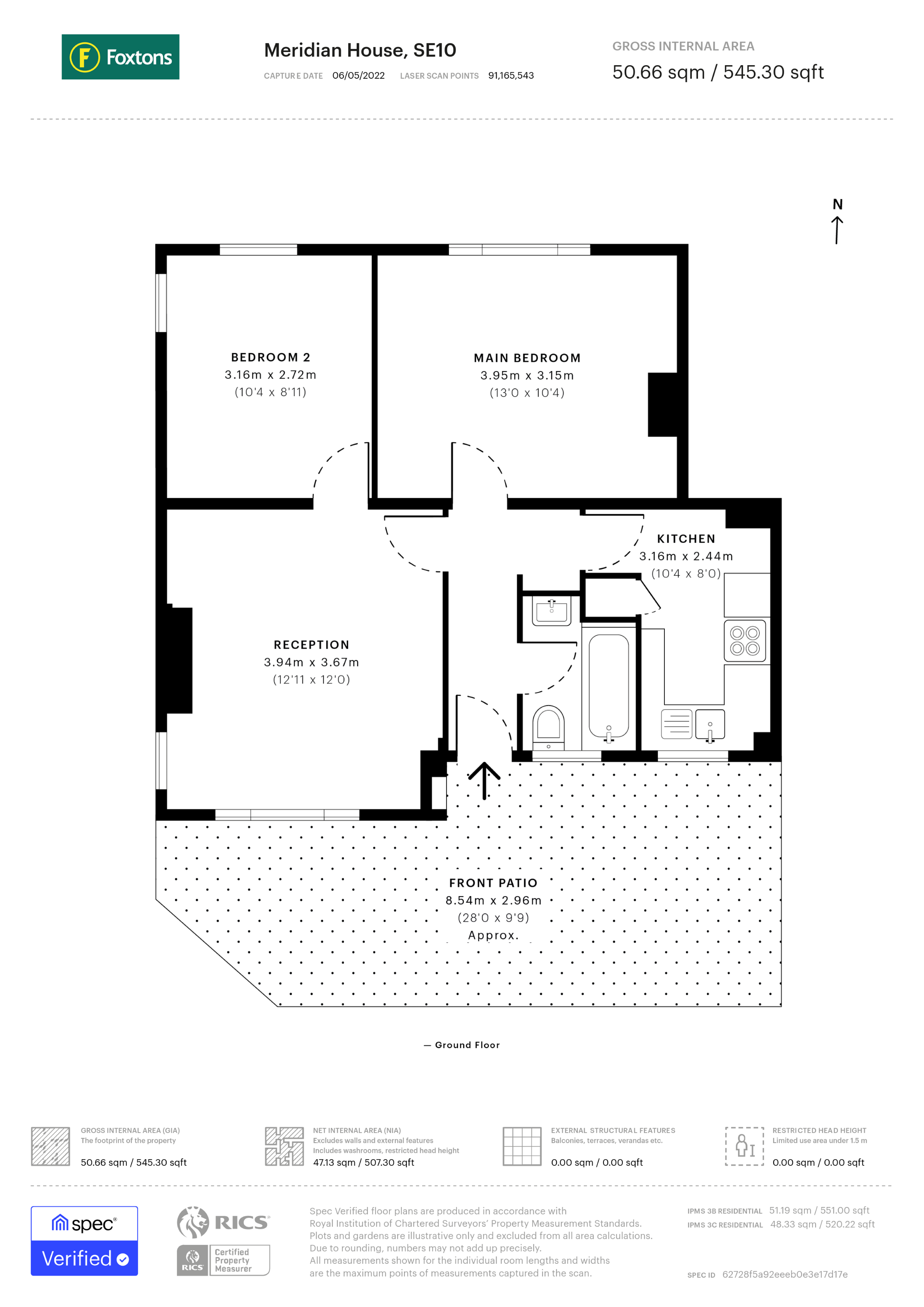 Azof Street, Greenwich floorplan