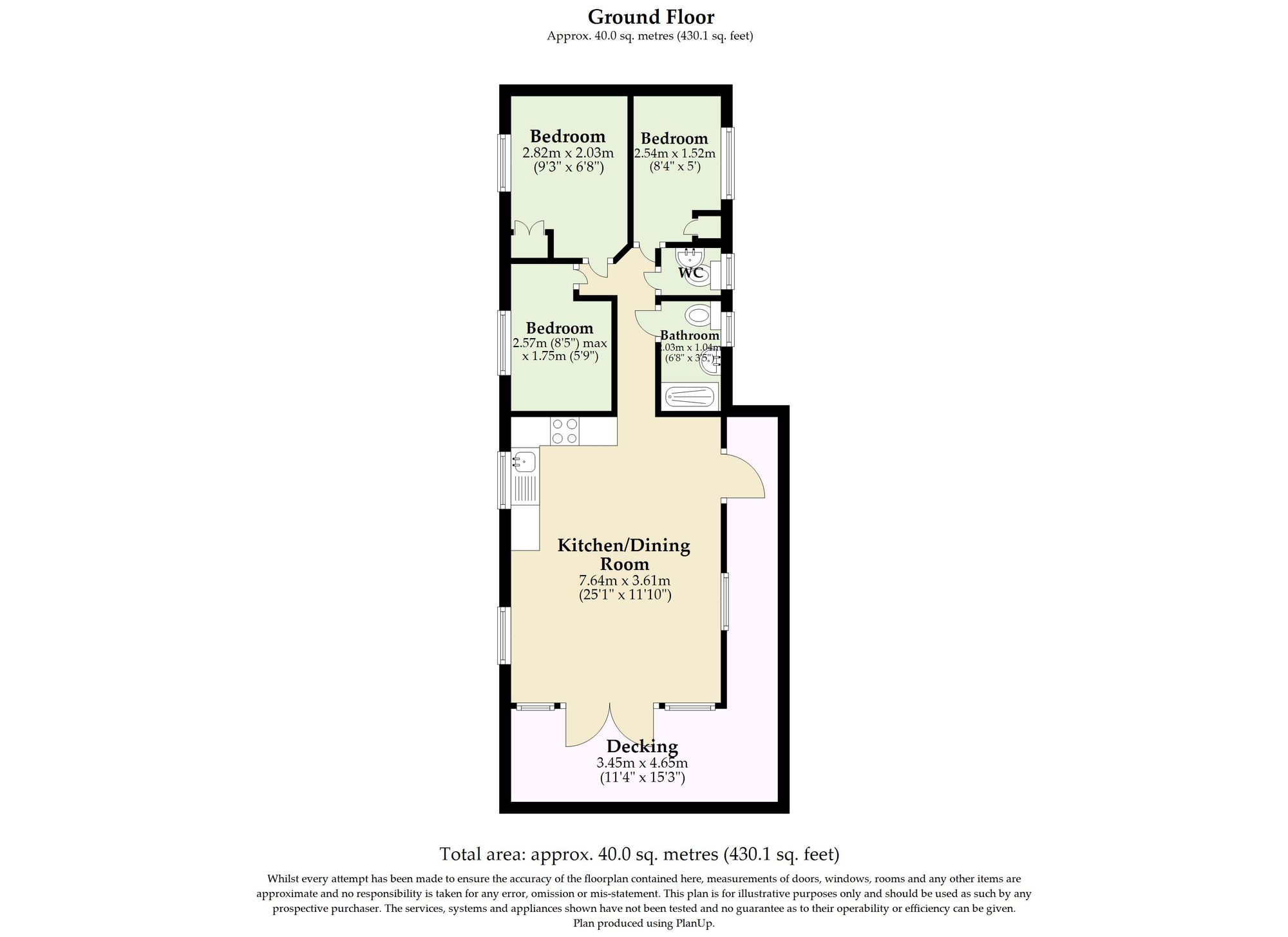 Grouse 32, California cliffs, Great Yarmouth floorplan