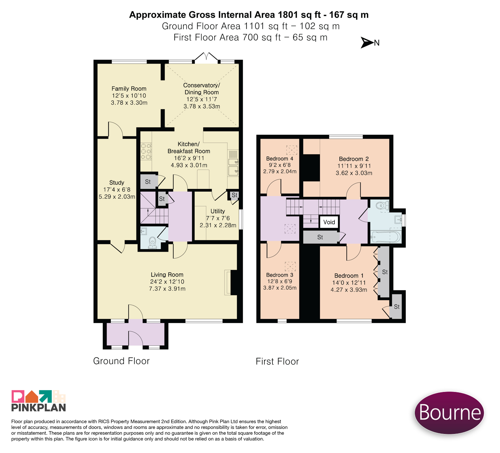 Blundel Lane, Cobham floorplan