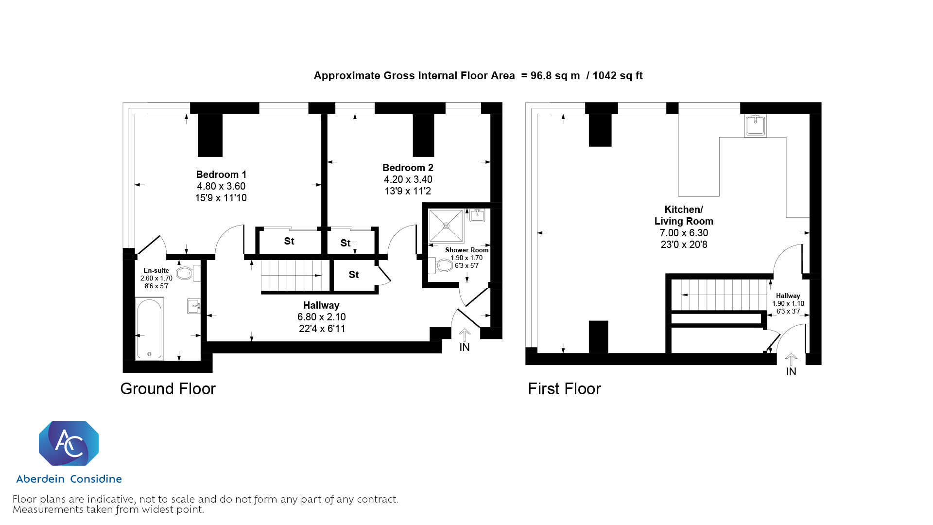 6/6, 160, Bothwell Street, Glasgow City floorplan