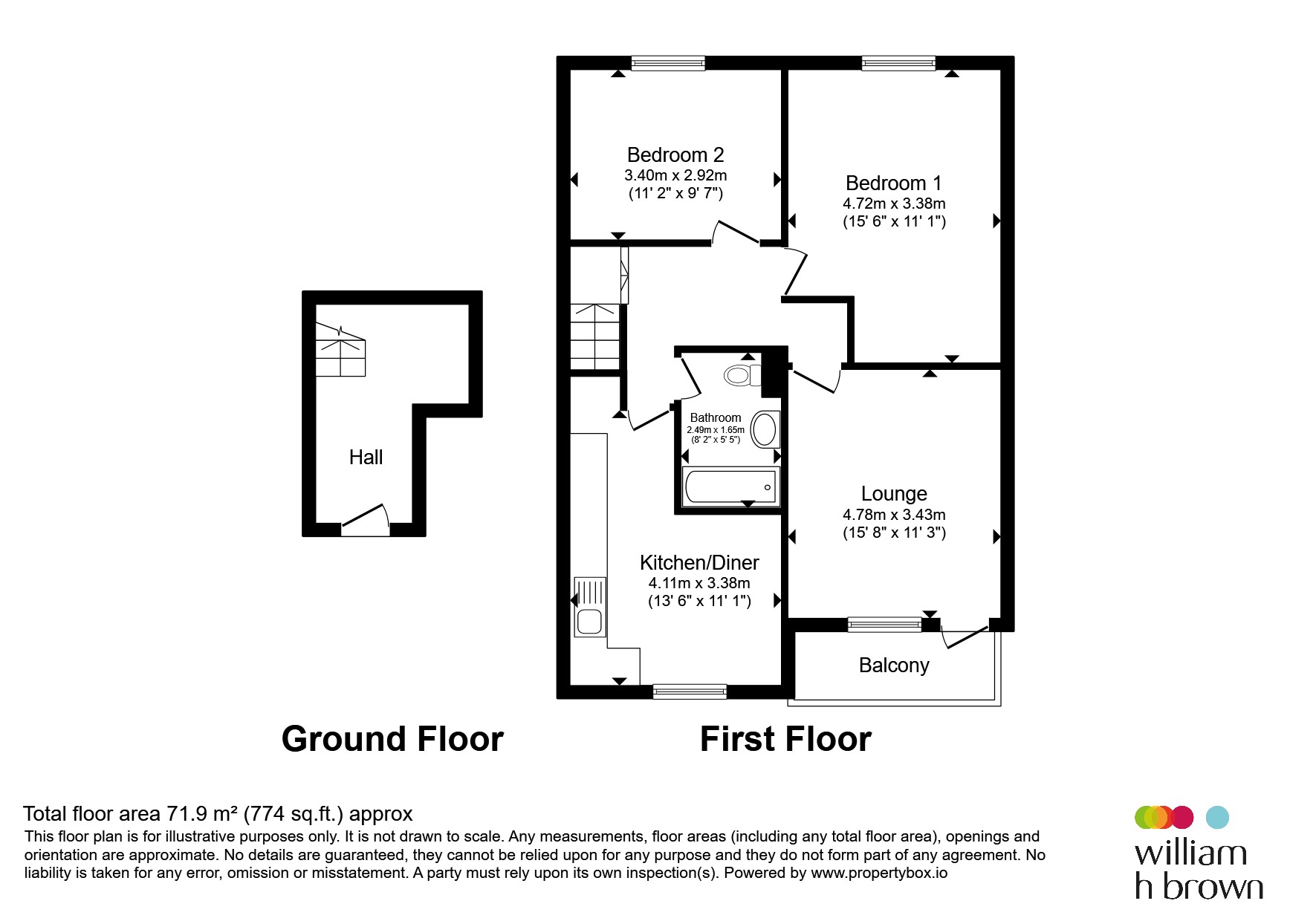 14, Eldridge Court, Fisheries Walk, King's Lynn floorplan