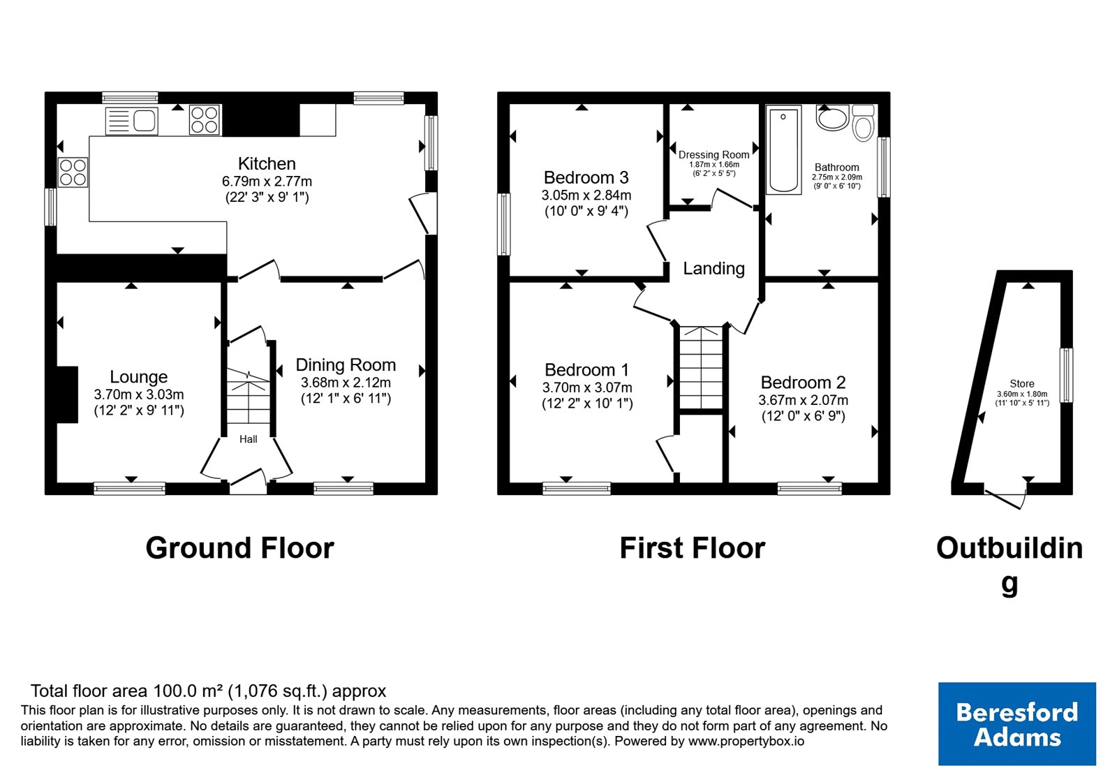 Fron Uchaf,, Nant Y Felin Road, Conwy floorplan
