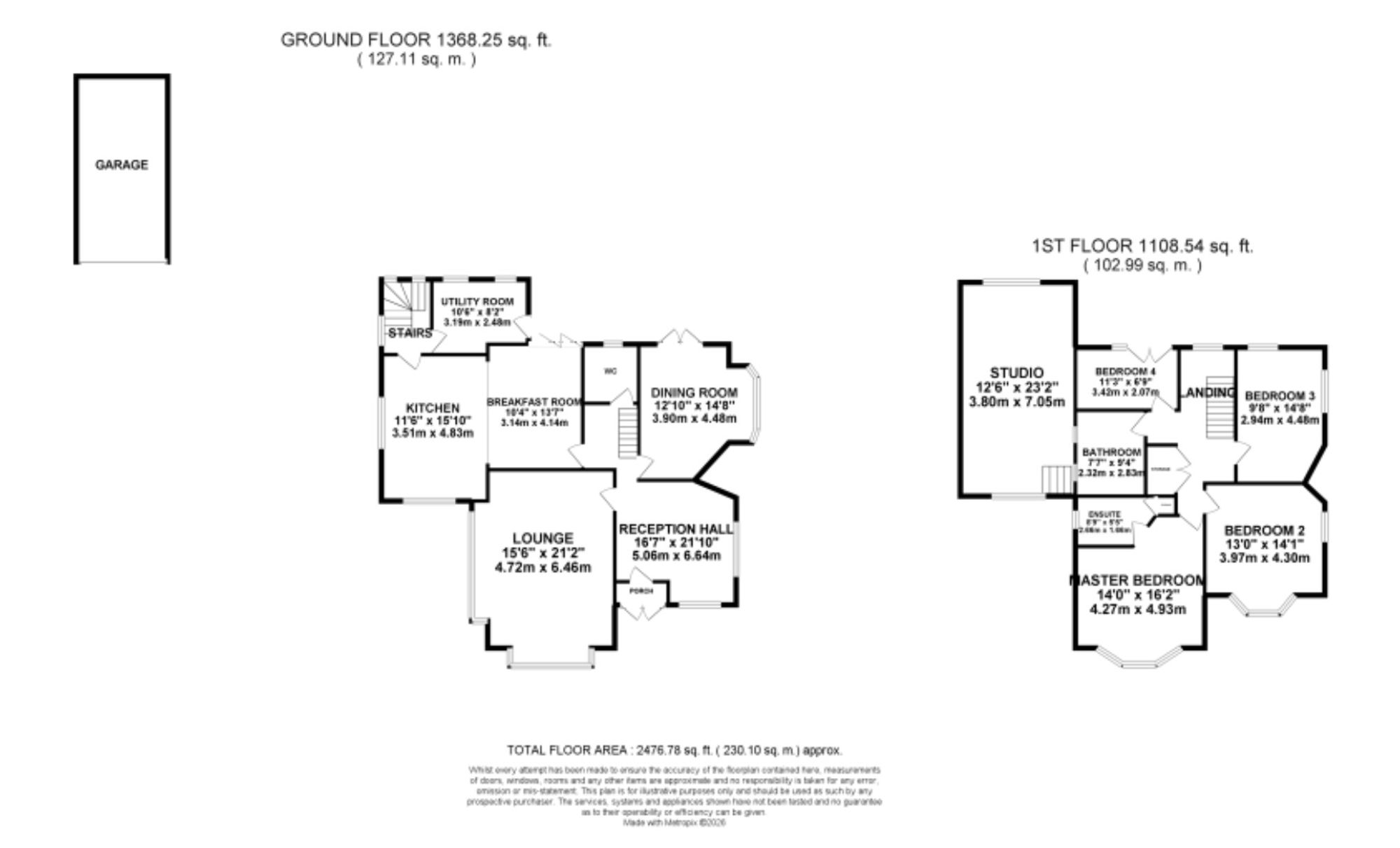 28 Adamthwaite Drive, Stoke-On-Trent floorplan