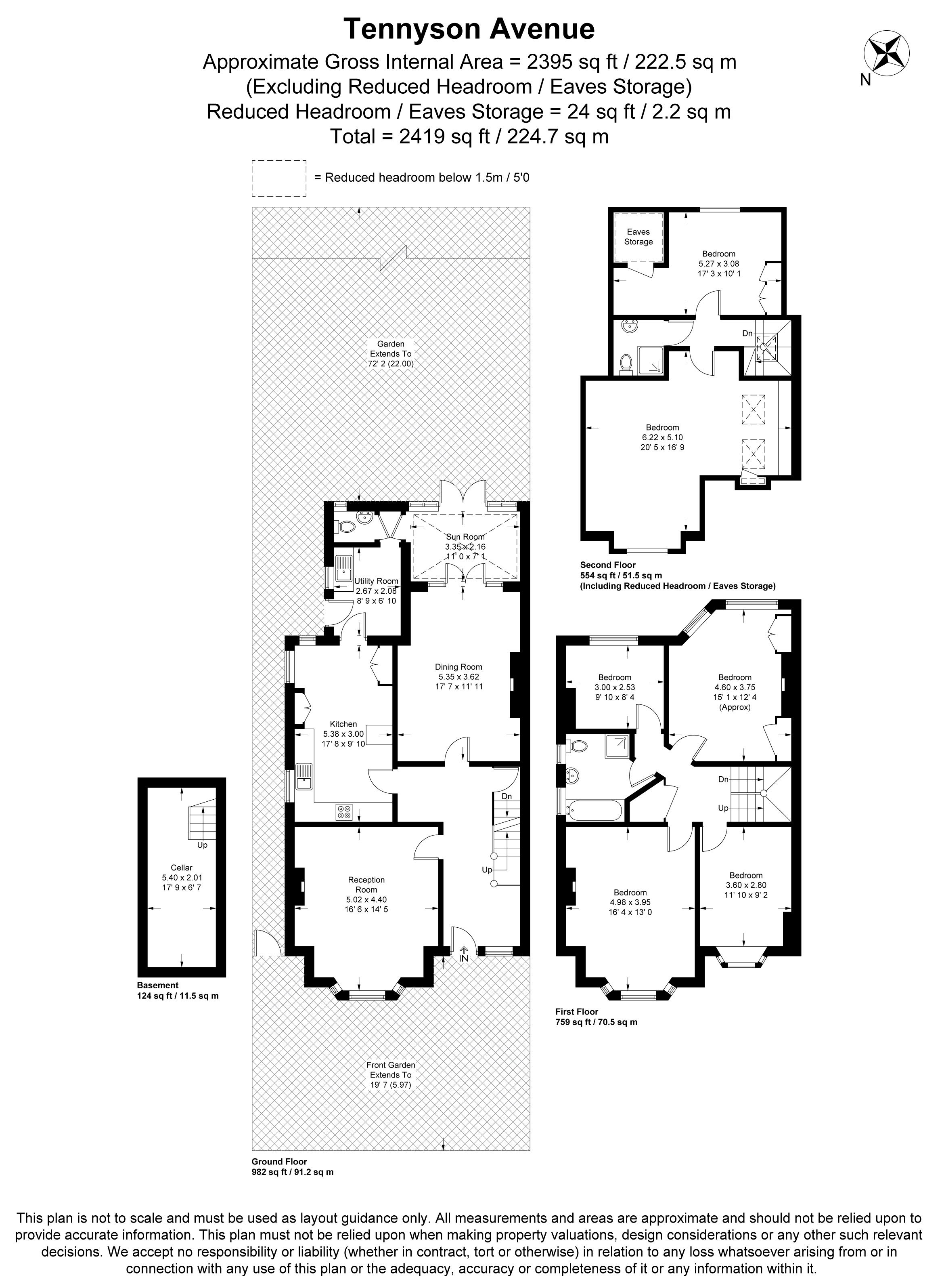 Tennyson Avenue, London E11, 6 bedroom semidetached house for sale
