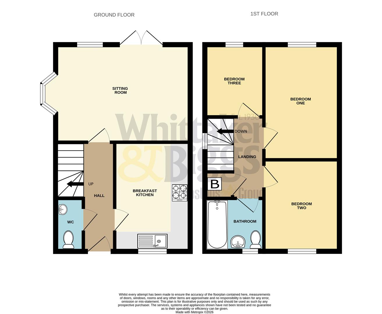 73, Strangman Street, Leek floorplan