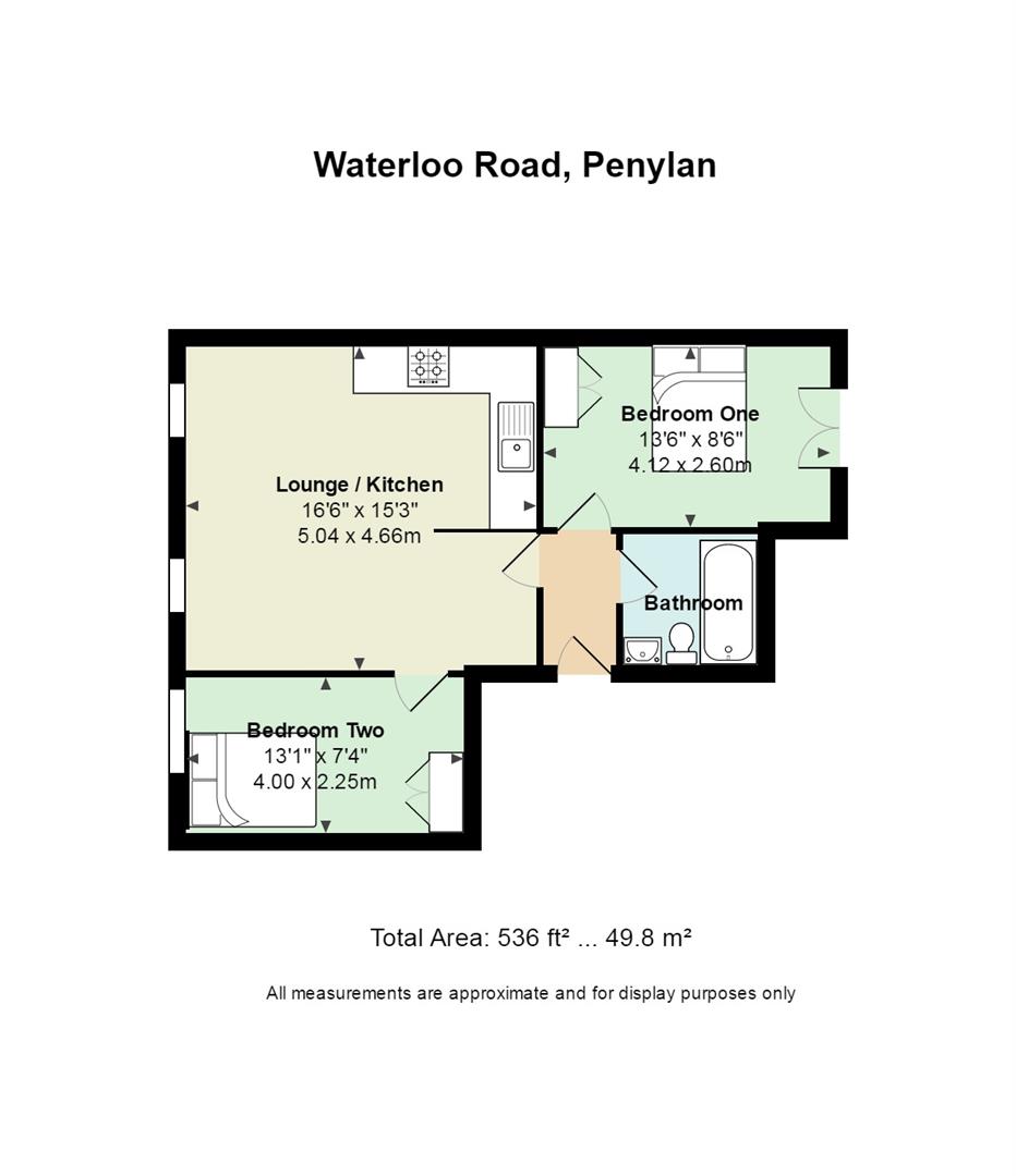 2 Bedrooms Flat to rent in Waterloo Road, Penylan, Cardiff CF23