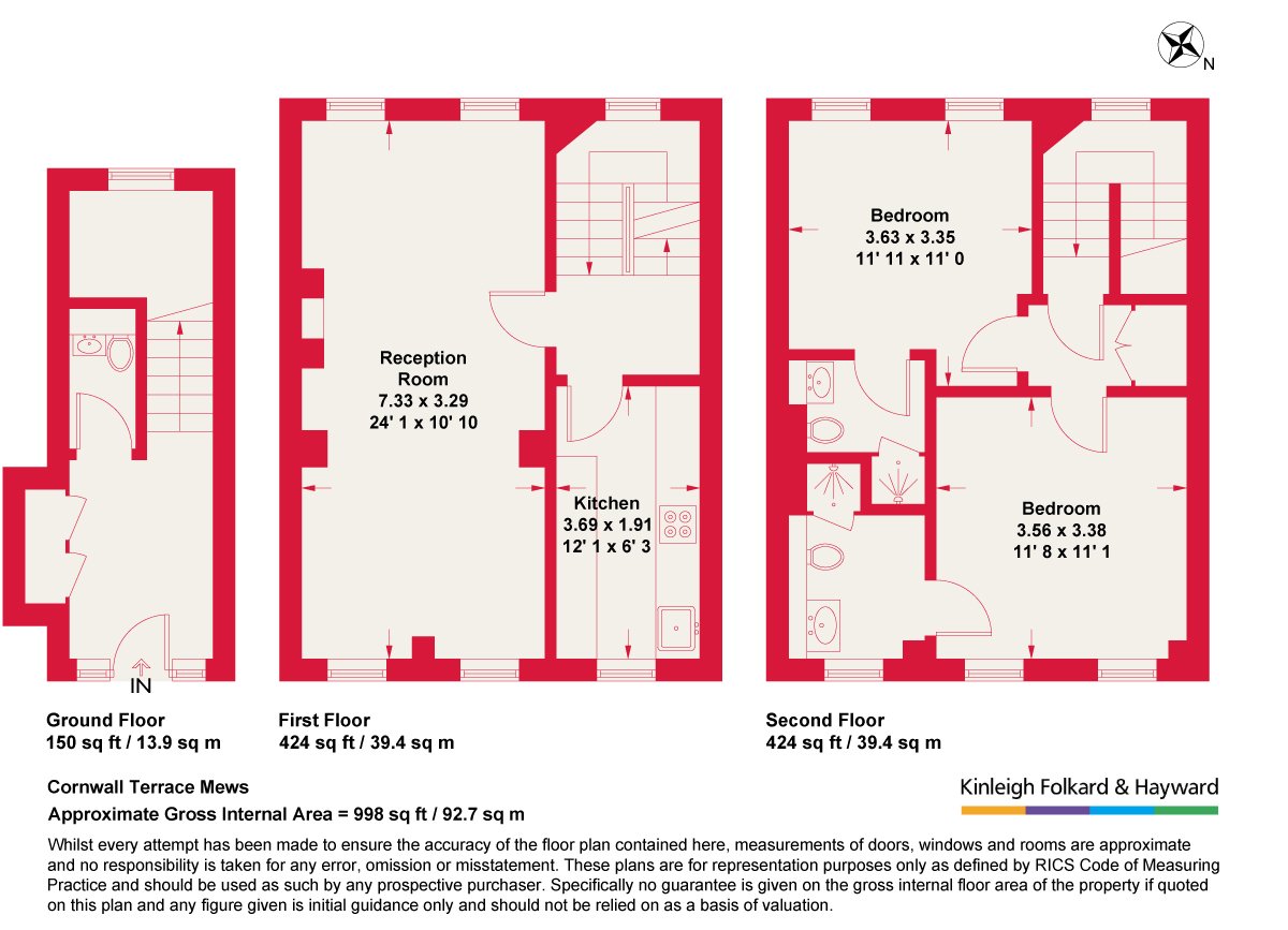 Cornwall Terrace Mews, London floorplan