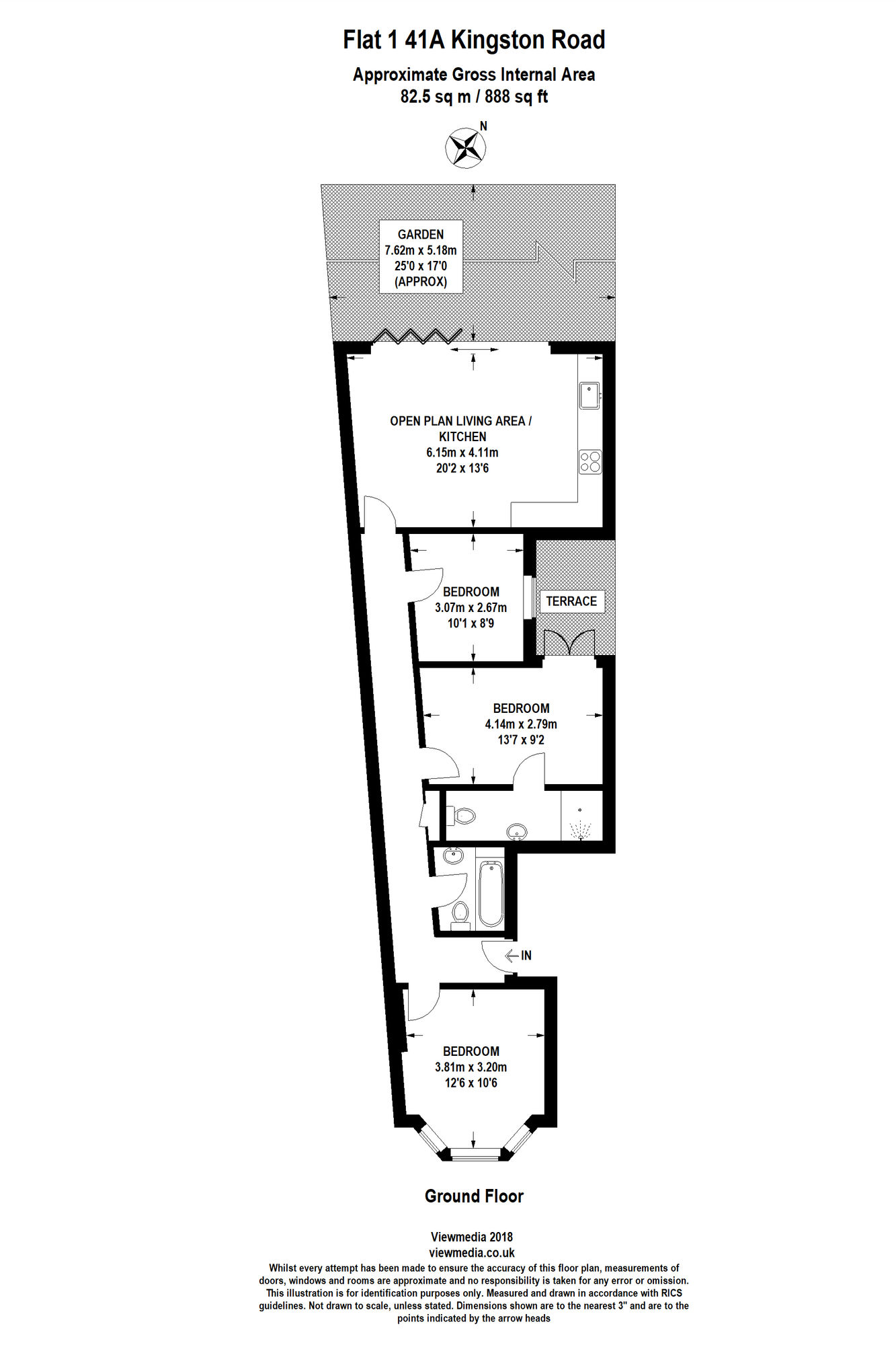 3 Bedrooms Flat for sale in Kingston Road, Wimbledon SW19