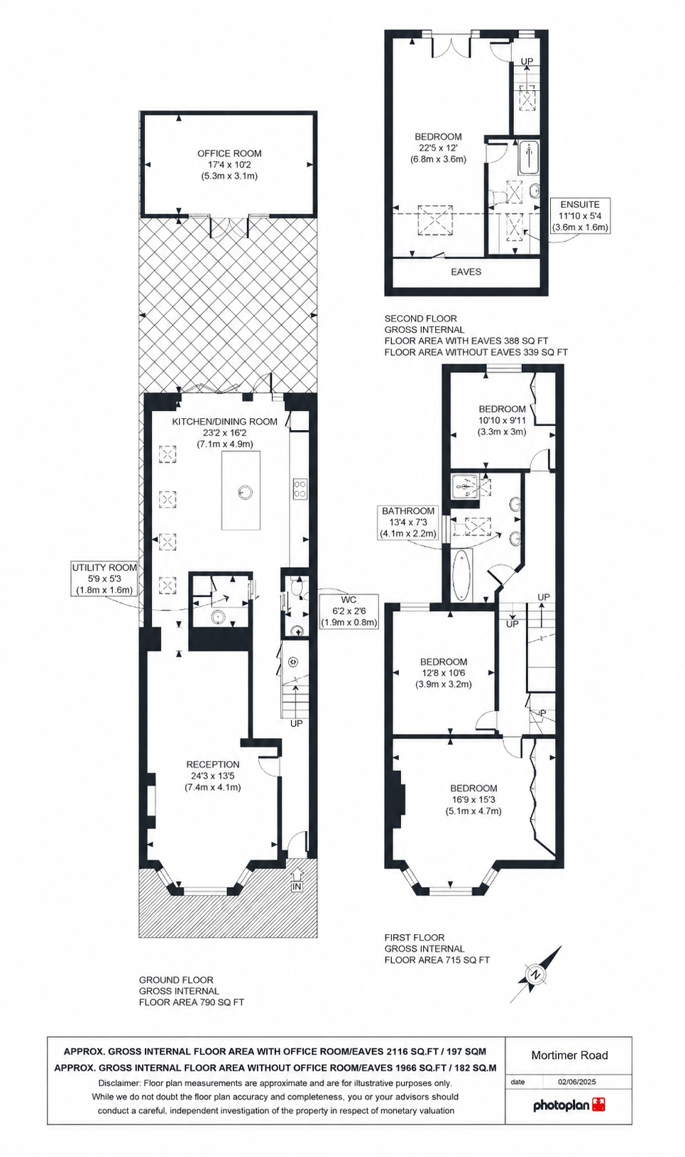 34, Mortimer Road, London floorplan