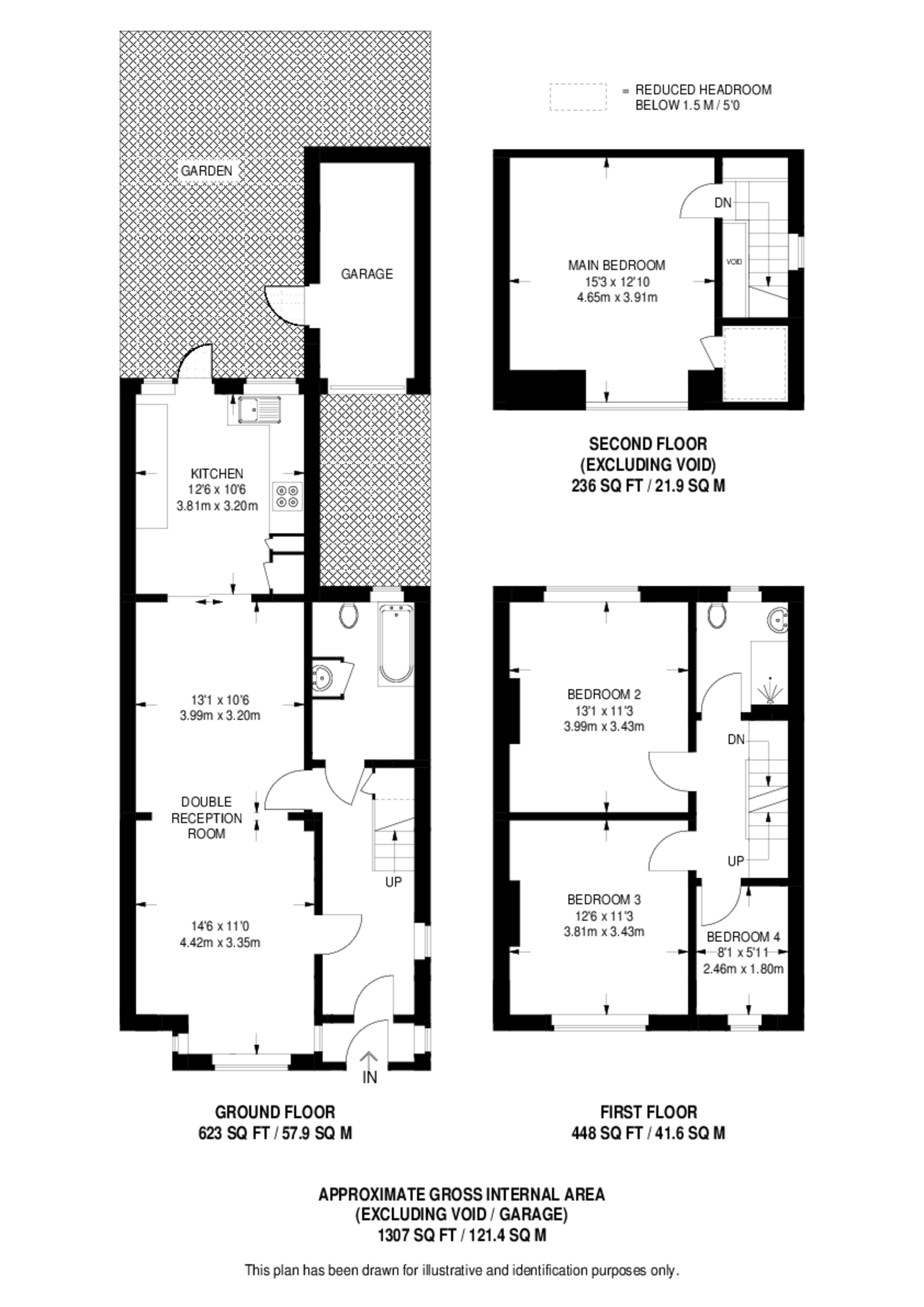 Hebdon Road, Tooting Bec floorplan
