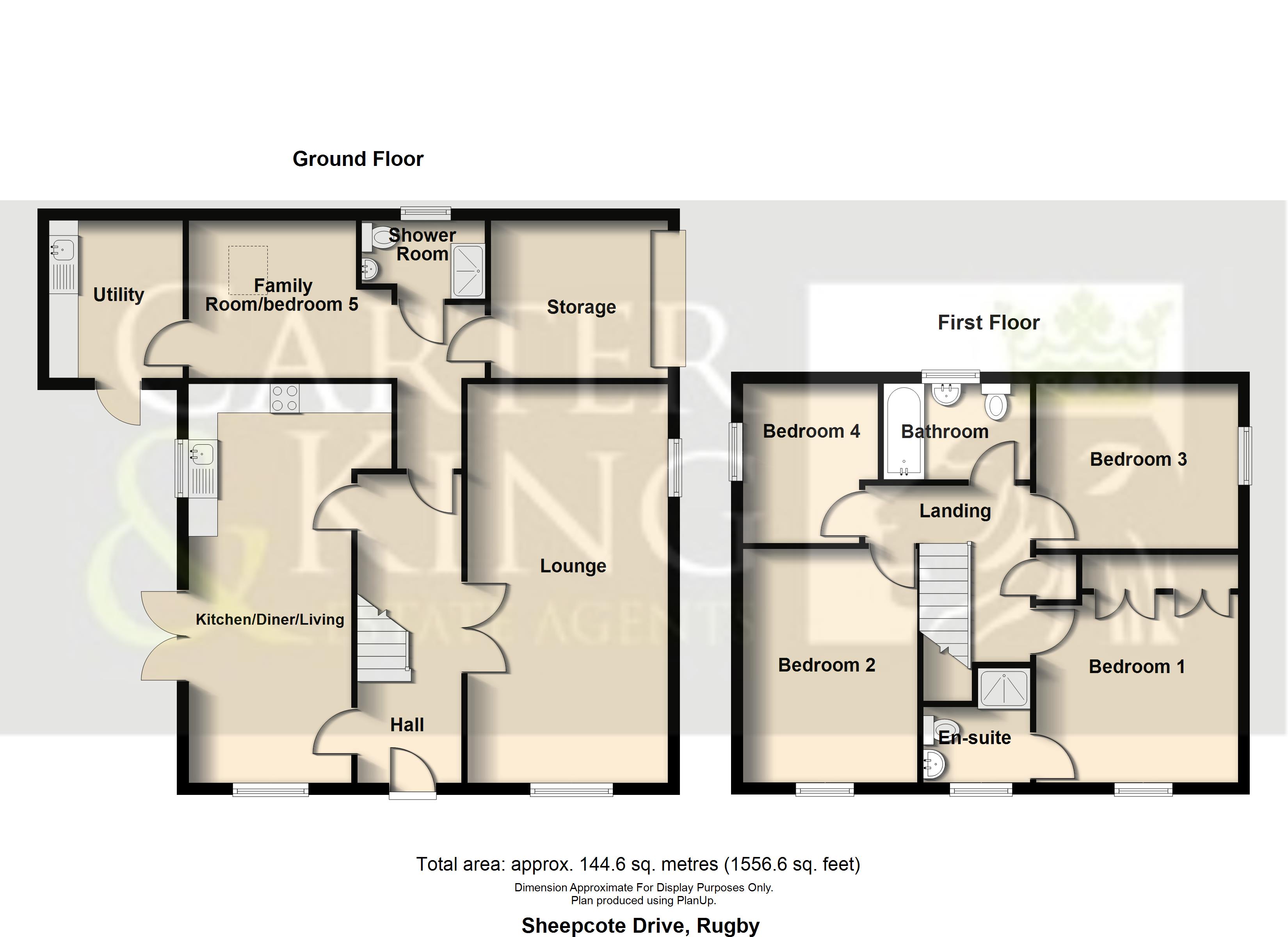 23, Sheepcote Drive, Rugby floorplan