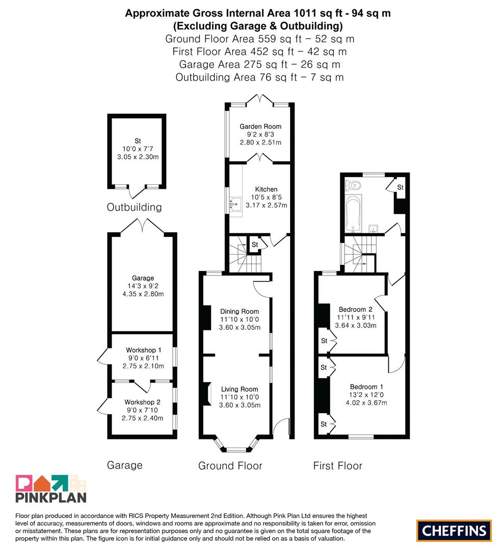 St. Philips Road, Newmarket floorplan