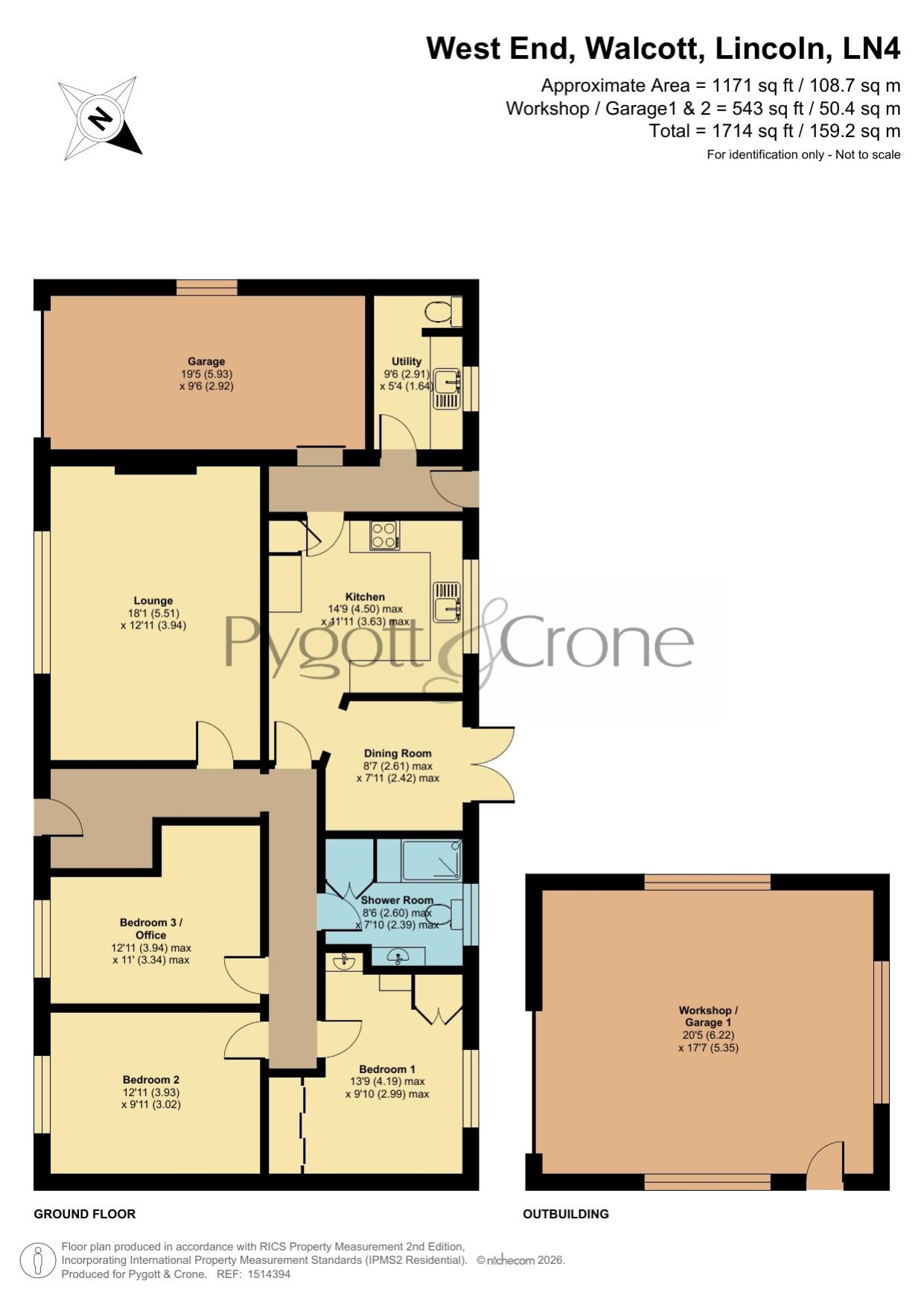 16, West End, Lincoln floorplan