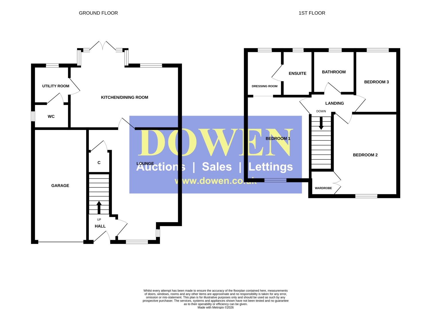 42, Claude Road, Spennymoor floorplan