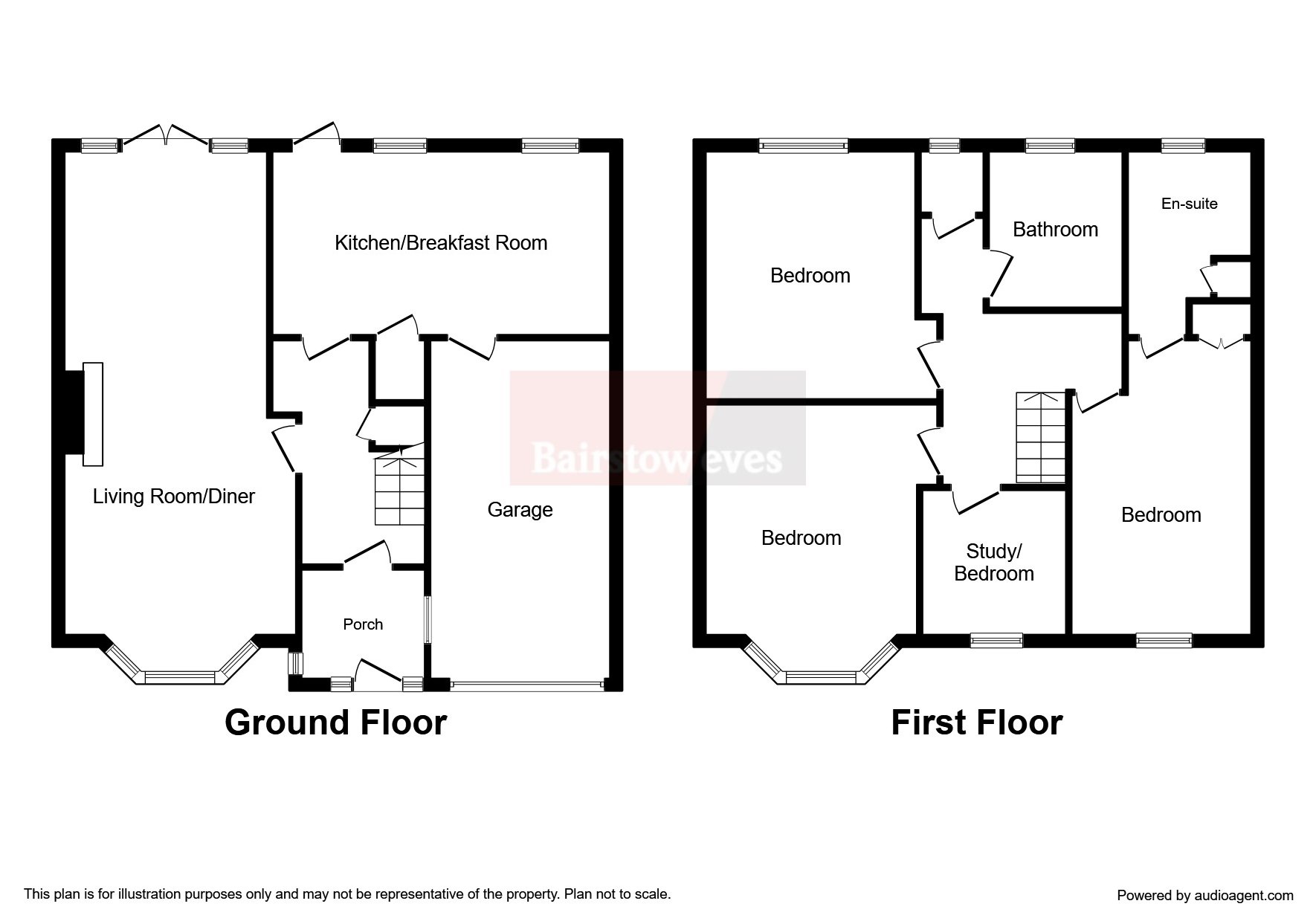 4 Bedrooms  to rent in The Ridgeway, Romford RM3