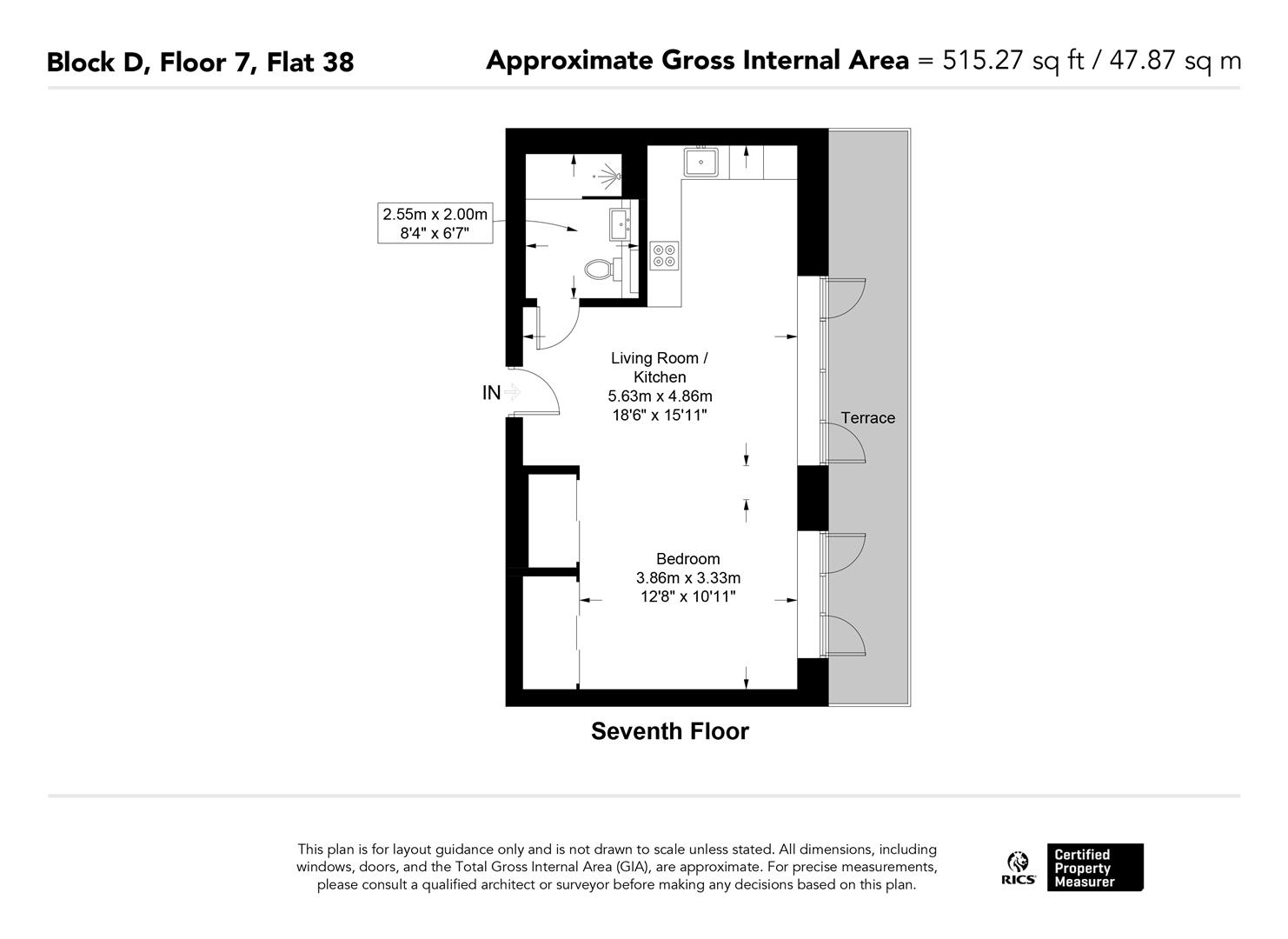 39 Delamarre House, 8, Ribbon Lane, London floorplan