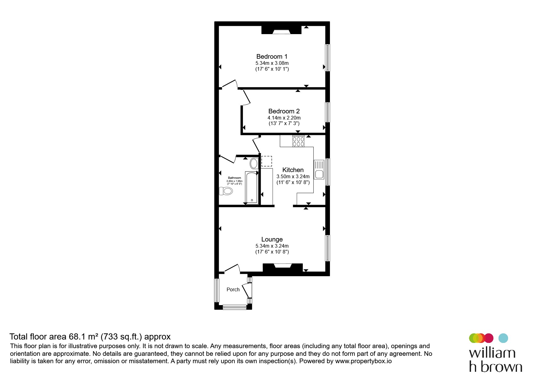 1, Thorpe Mill Court, SOWERBY BRIDGE floorplan