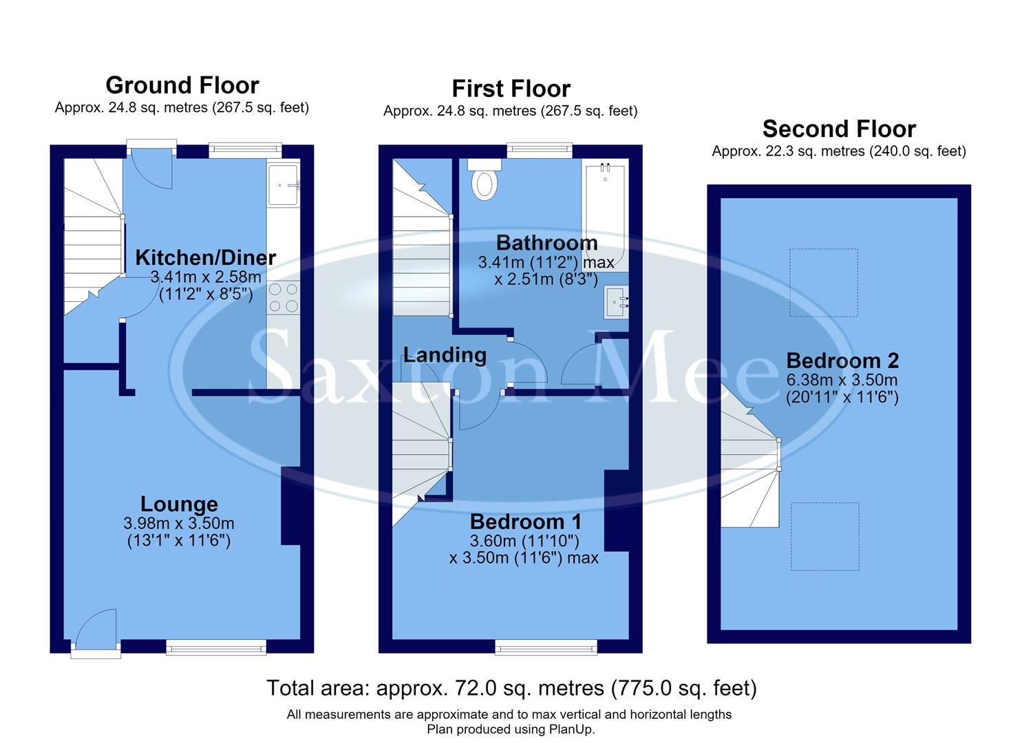 9, Exley Avenue, Sheffield floorplan