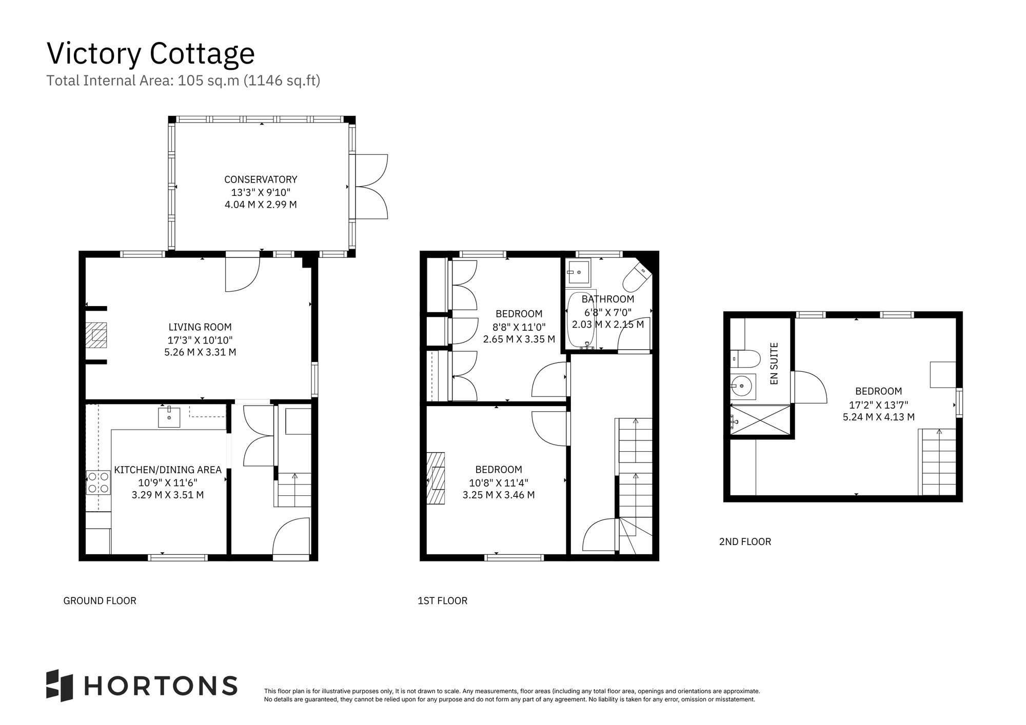 2 Victory Cottages Victoria Road, Hailsham floorplan