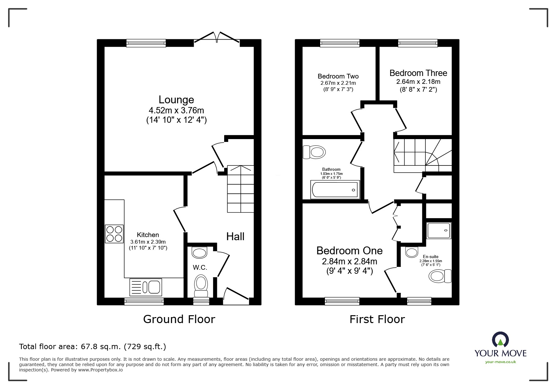 6, Cherry Tree Gardens, Staffordshire floorplan