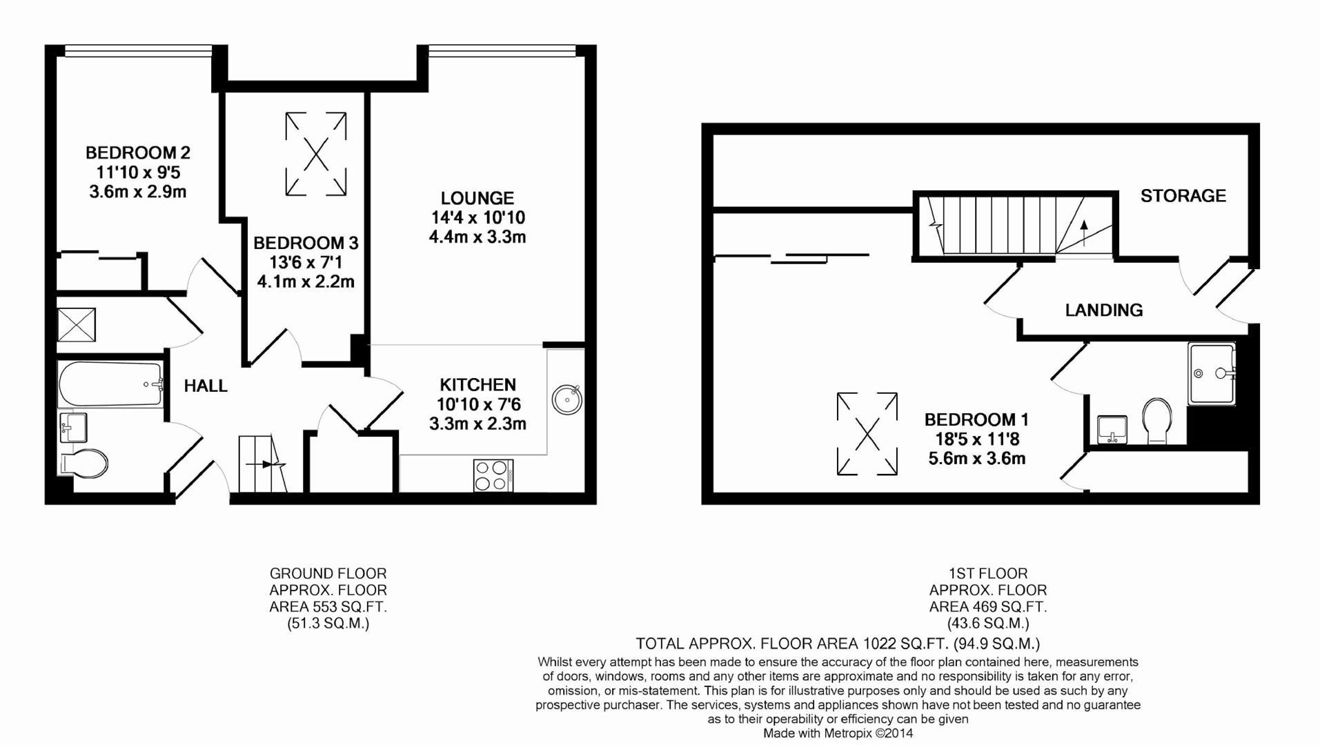 3 Bedrooms Flat to rent in Park Lodge Avenue, West Drayton UB7