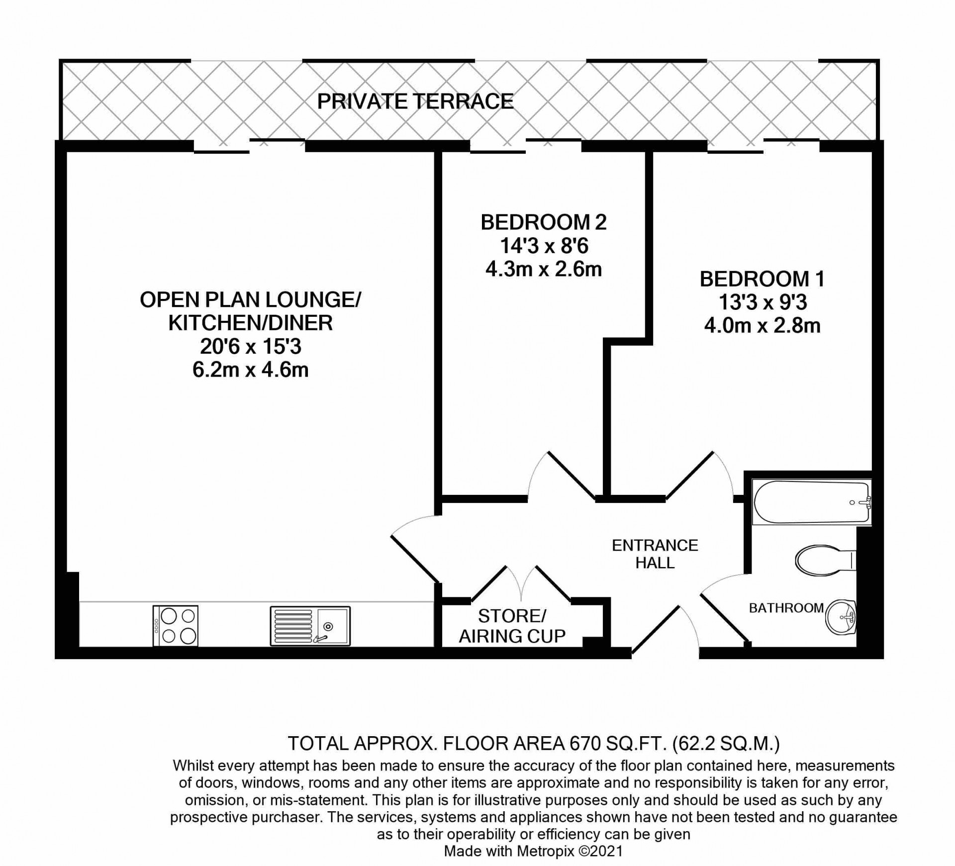 Apt 128 Spectrum Apartments Central Promenade Douglas Im2 2 Bedroom Flat For Sale Primelocation