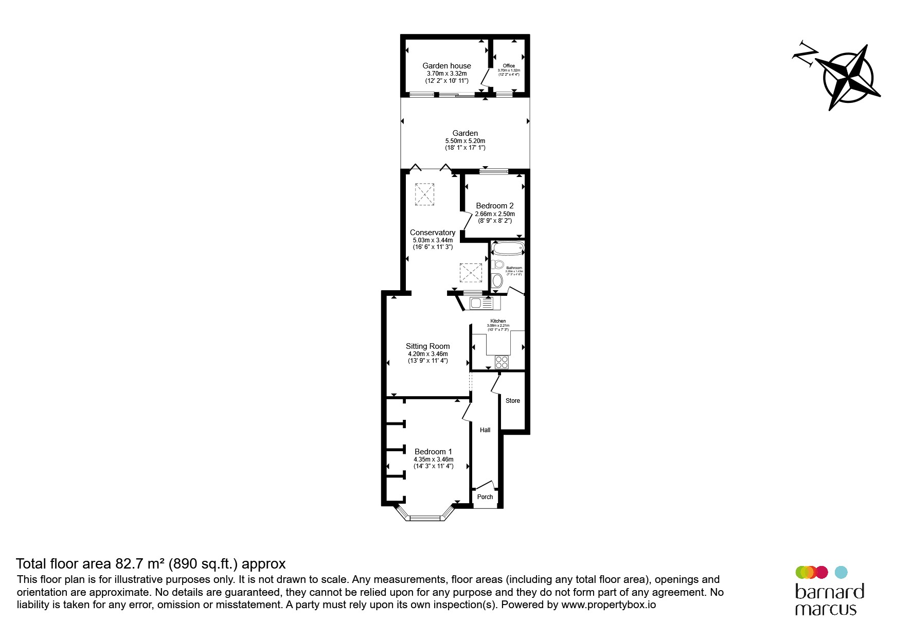 119, Wide Way, Mitcham floorplan