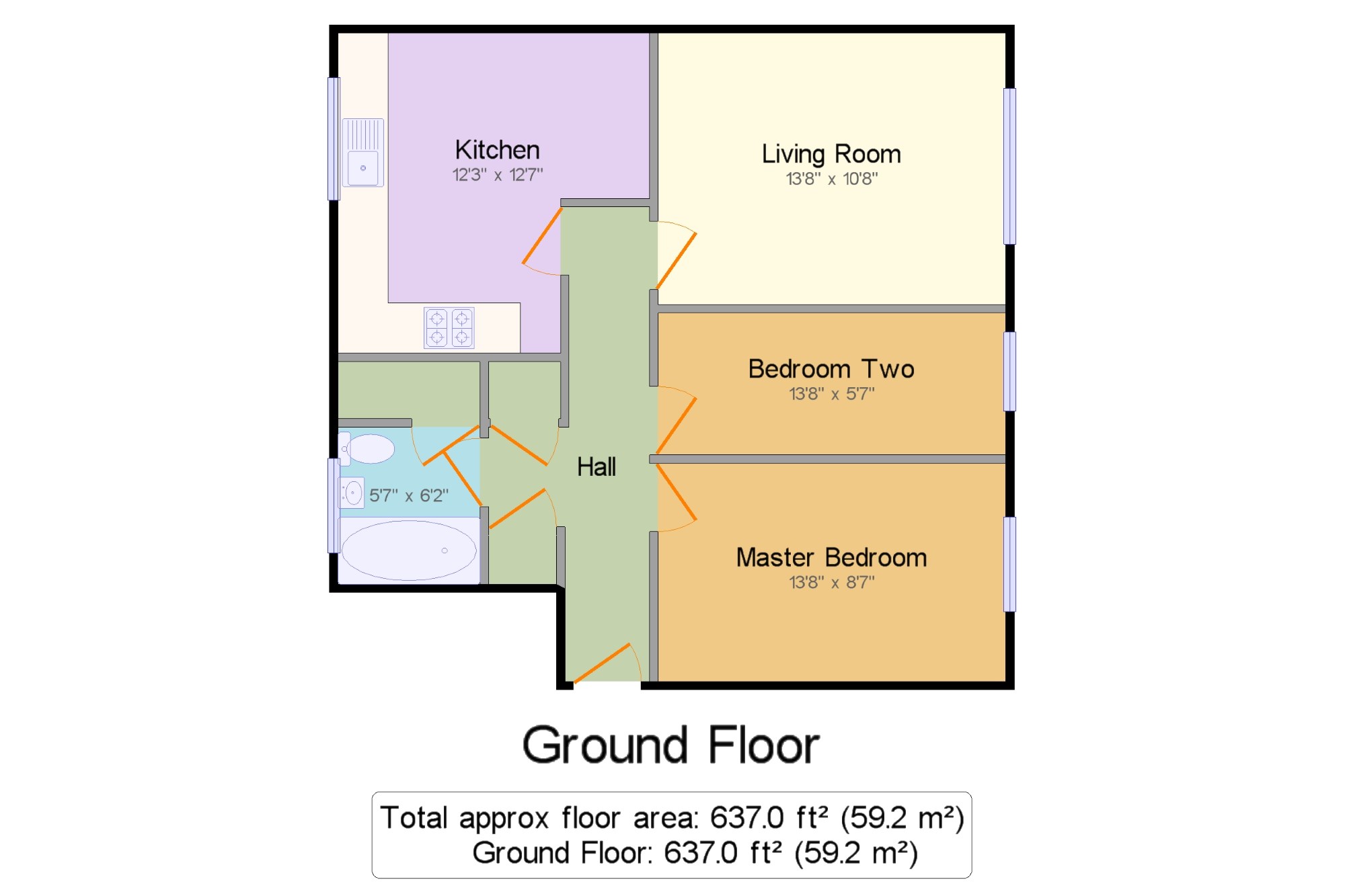 2 Bedrooms Flat for sale in The Grattons, Slinfold, Horsham, West Sussex RH13