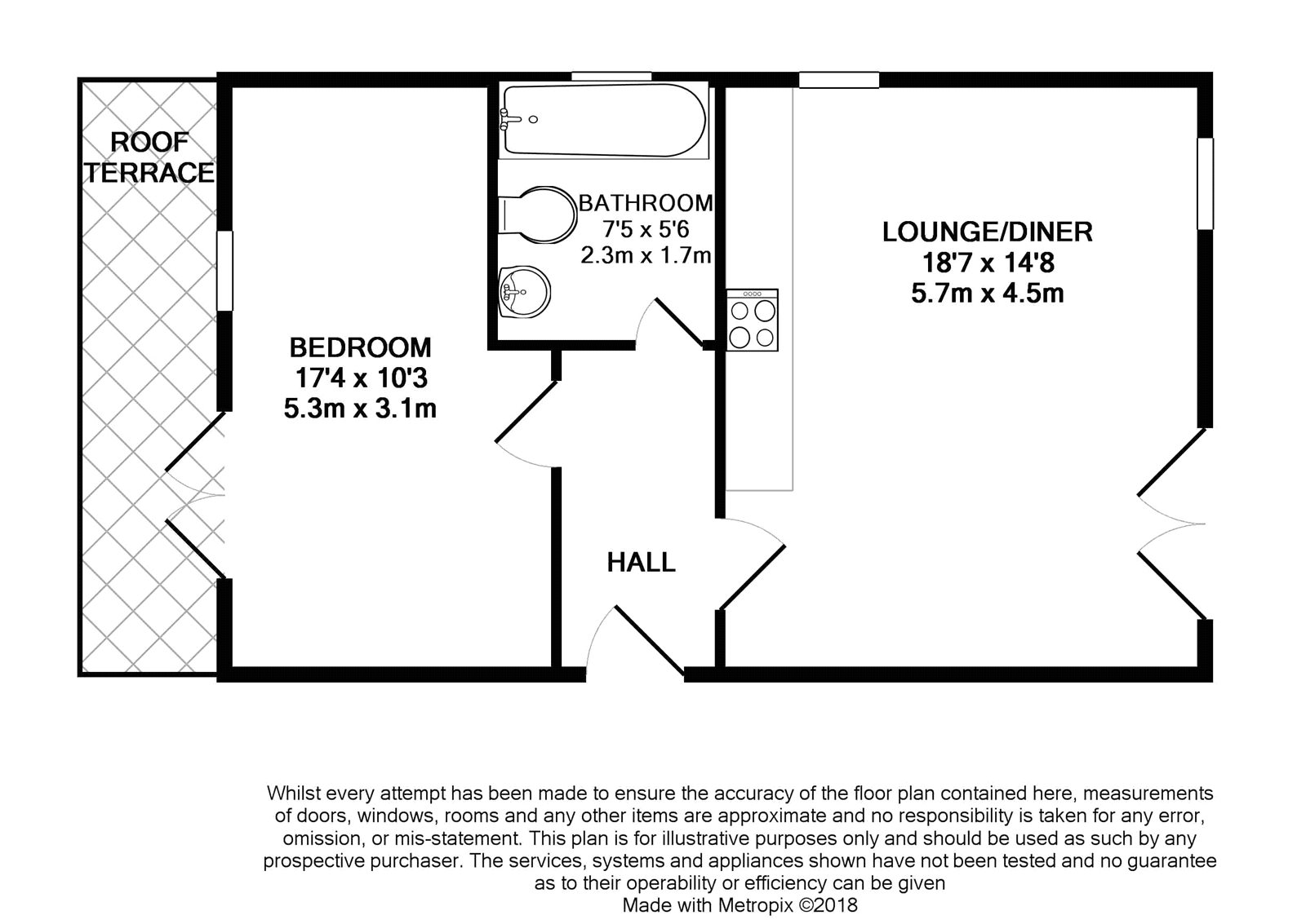 1 Bedrooms Flat to rent in Enmore Road, London SE25