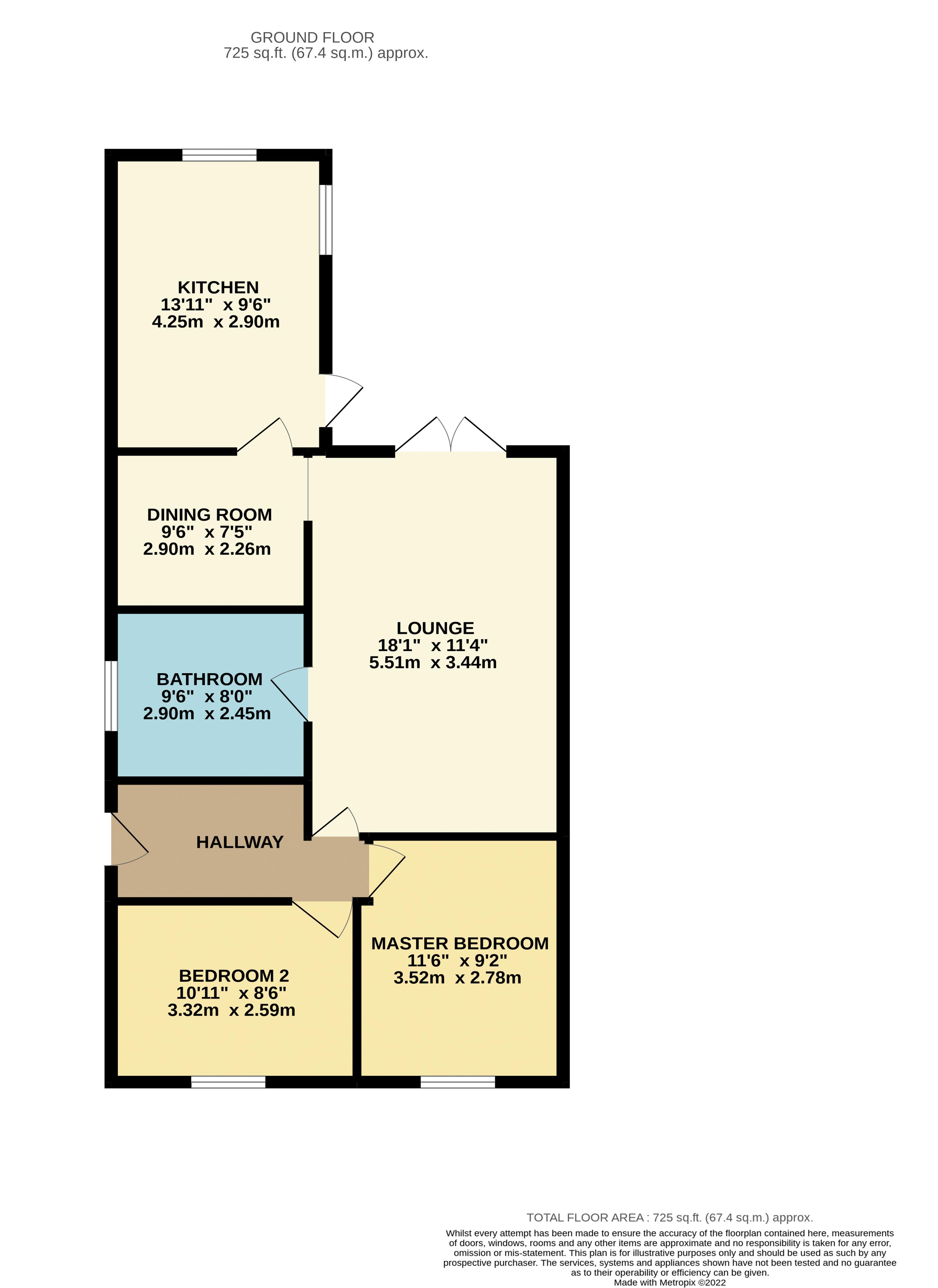 Briggs Fold Road, Egerton, Bolton BL7, 2 bedroom bungalow for sale