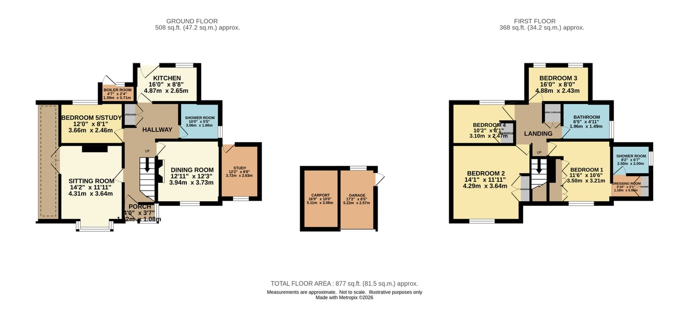 Hazelbank, Leigh Lane, Wimborne floorplan