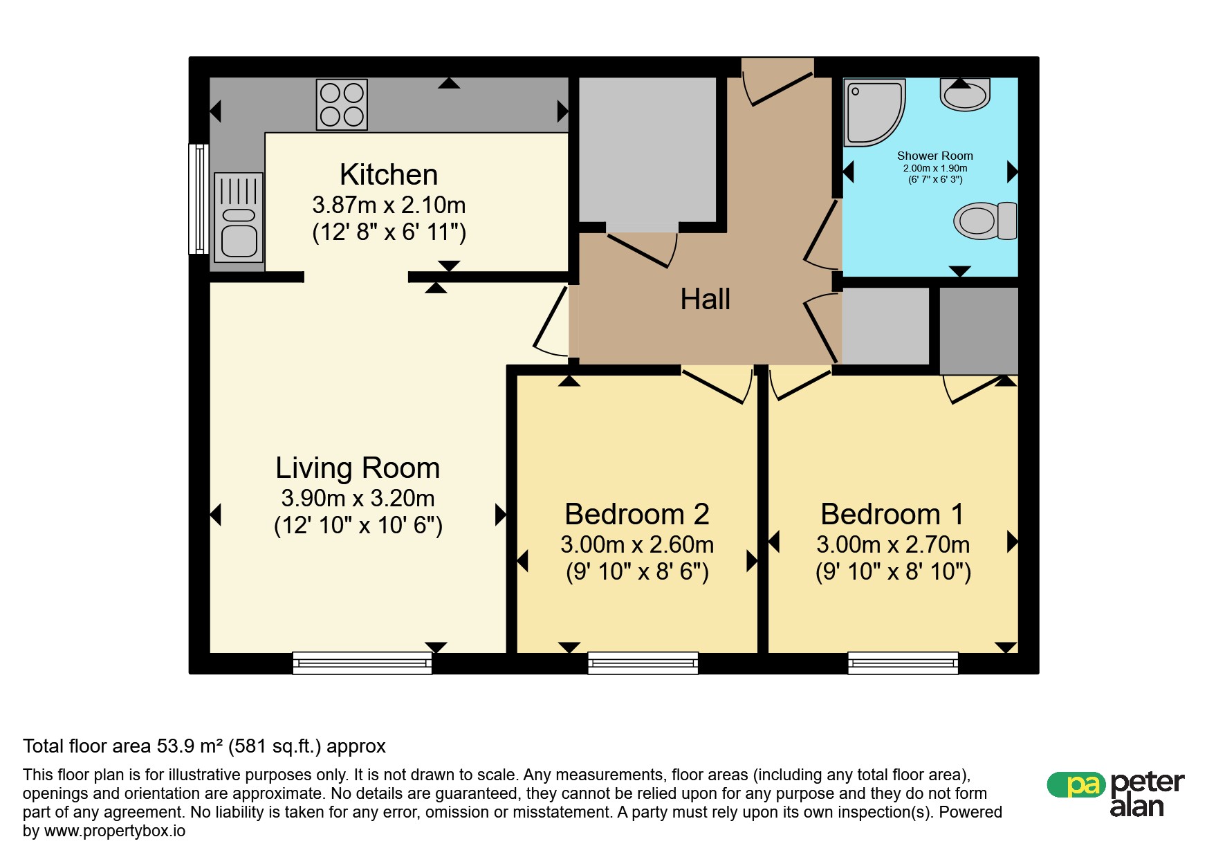10, Bronrhiw Fach, Caerphilly floorplan