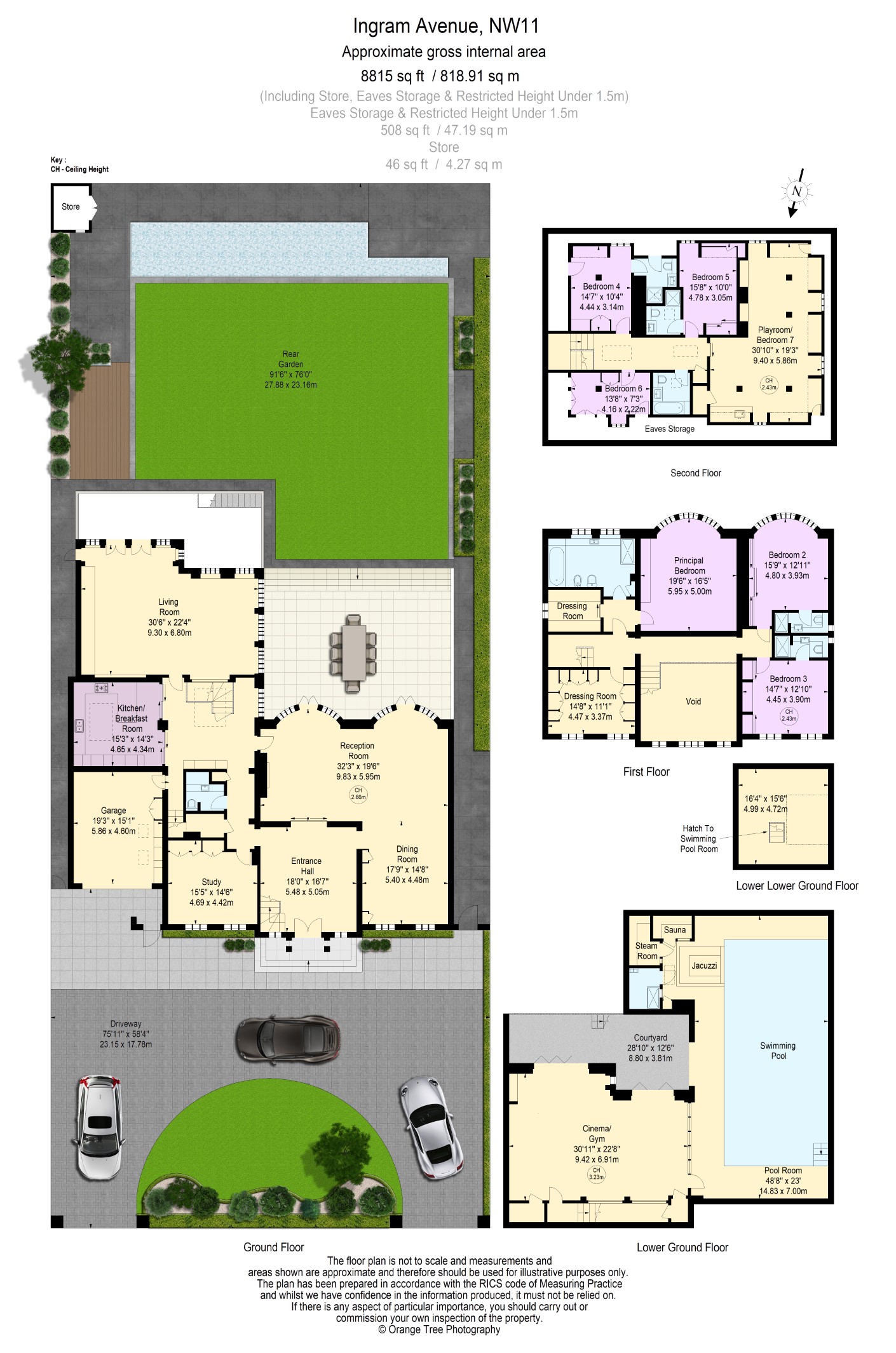 6, Ingram Avenue, London floorplan