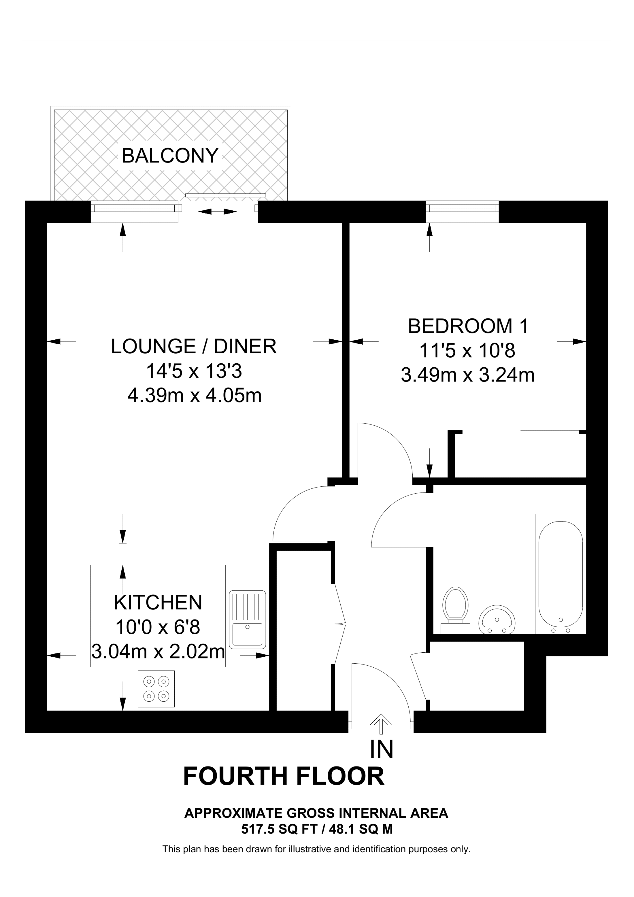 Grover House, Embankment, Hemel Hempstead floorplan