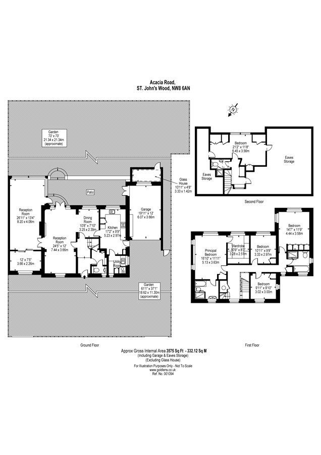 5 Bedrooms  to rent in Acacia Road, London NW8