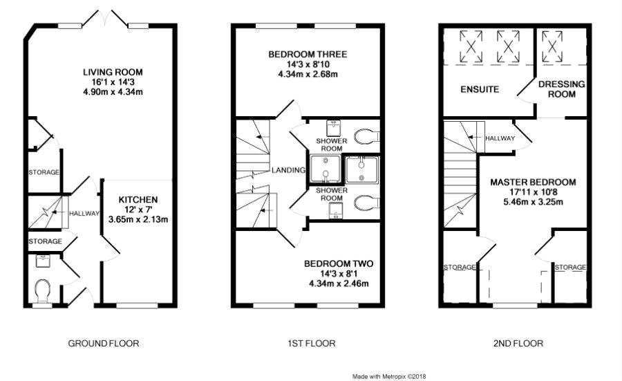 3 Bedrooms Semi-detached house to rent in Shearwater Drive, Bracknell, Berkshire RG12