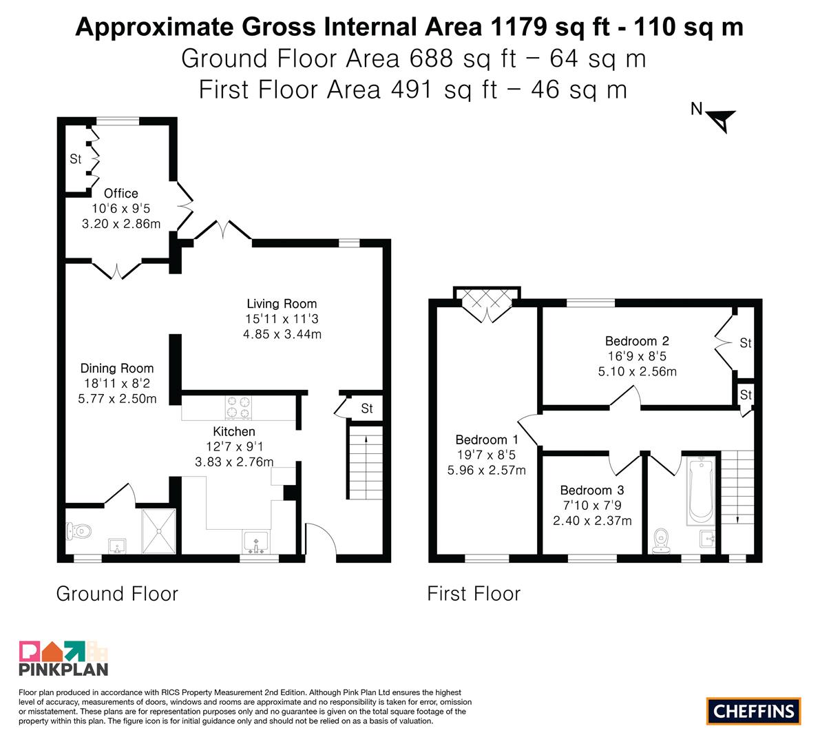 18, Akeman Close, Stretham floorplan