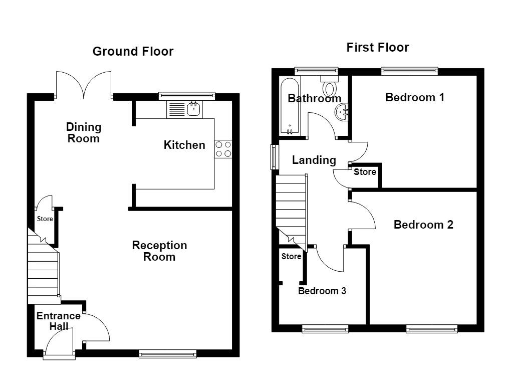 20, Oporto Close, Burnley floorplan