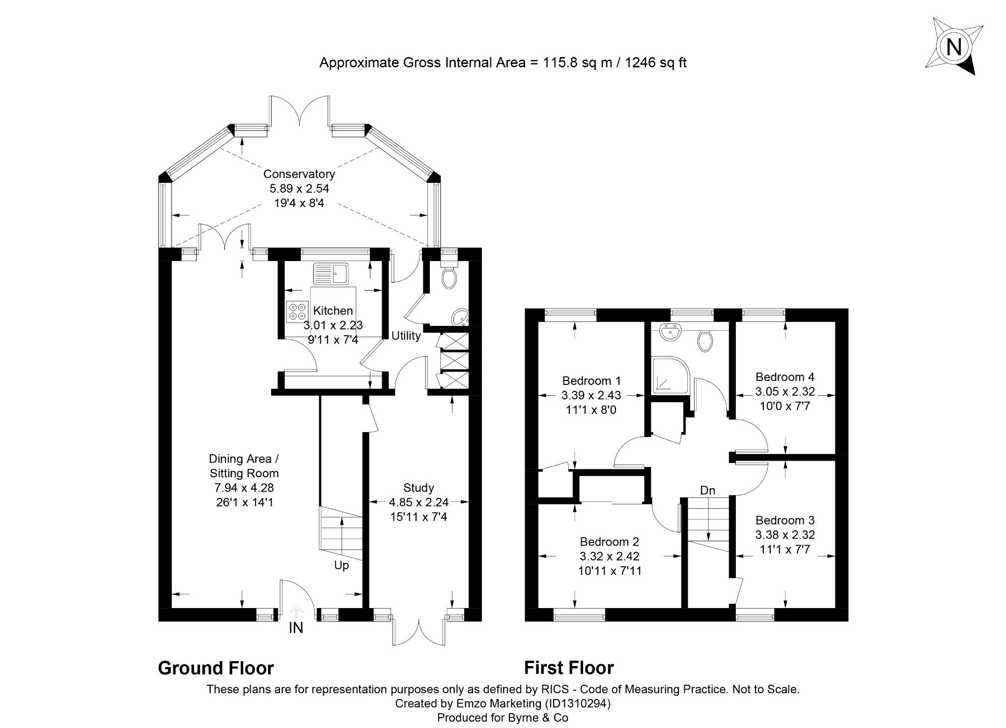9 Manor Close, Wickham floorplan