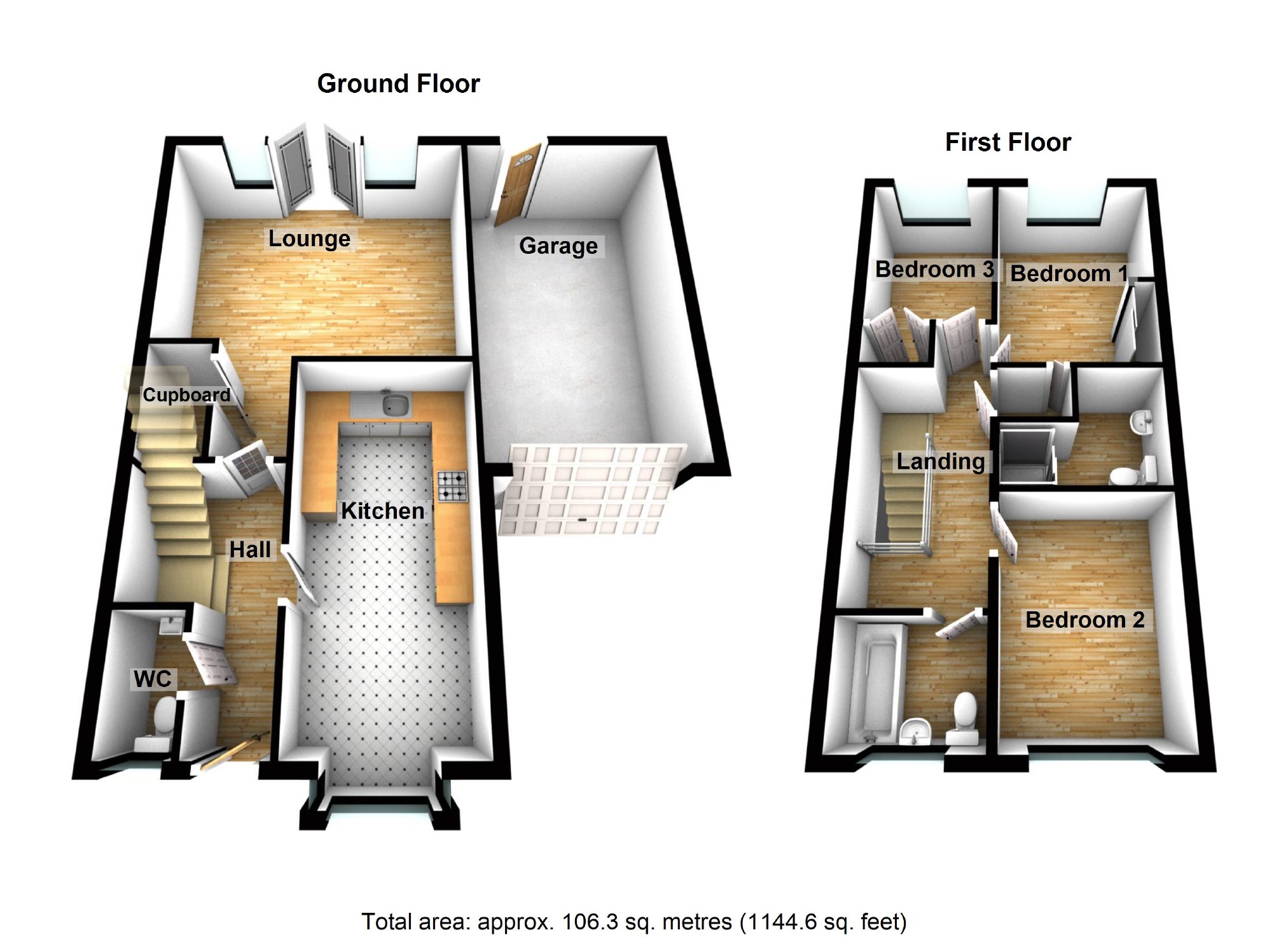 3 Bedrooms Detached house for sale in Drury Lane, Stevenage, Herts SG1