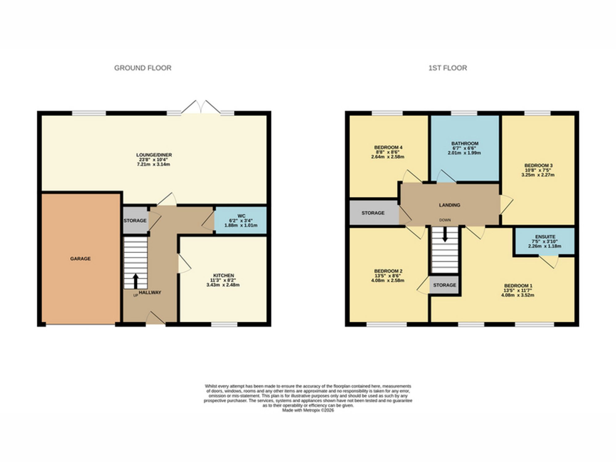 12 Linnet Drive, Mansfield floorplan