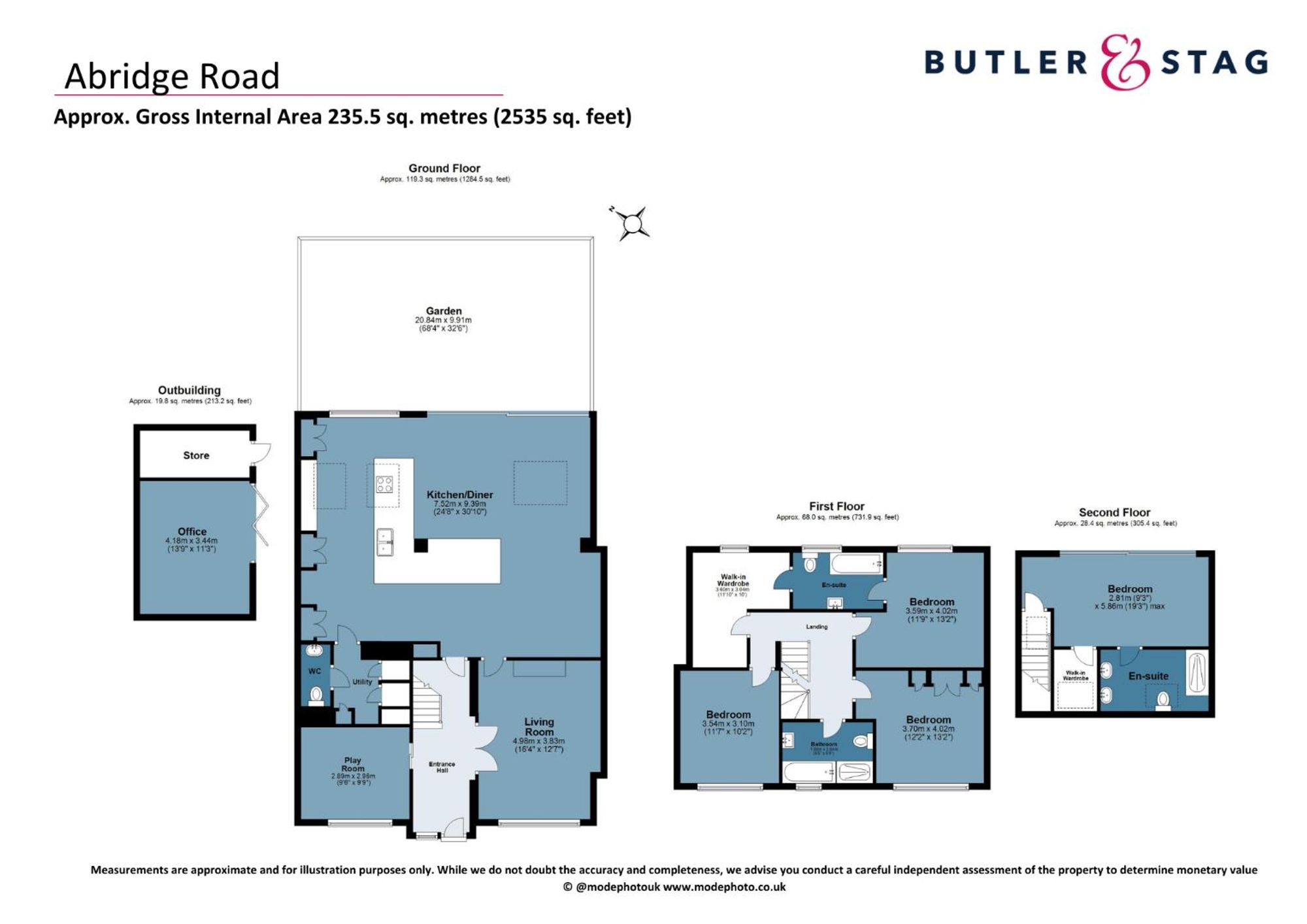 3 Theydon Hall Cottages Abridge Road, Epping floorplan